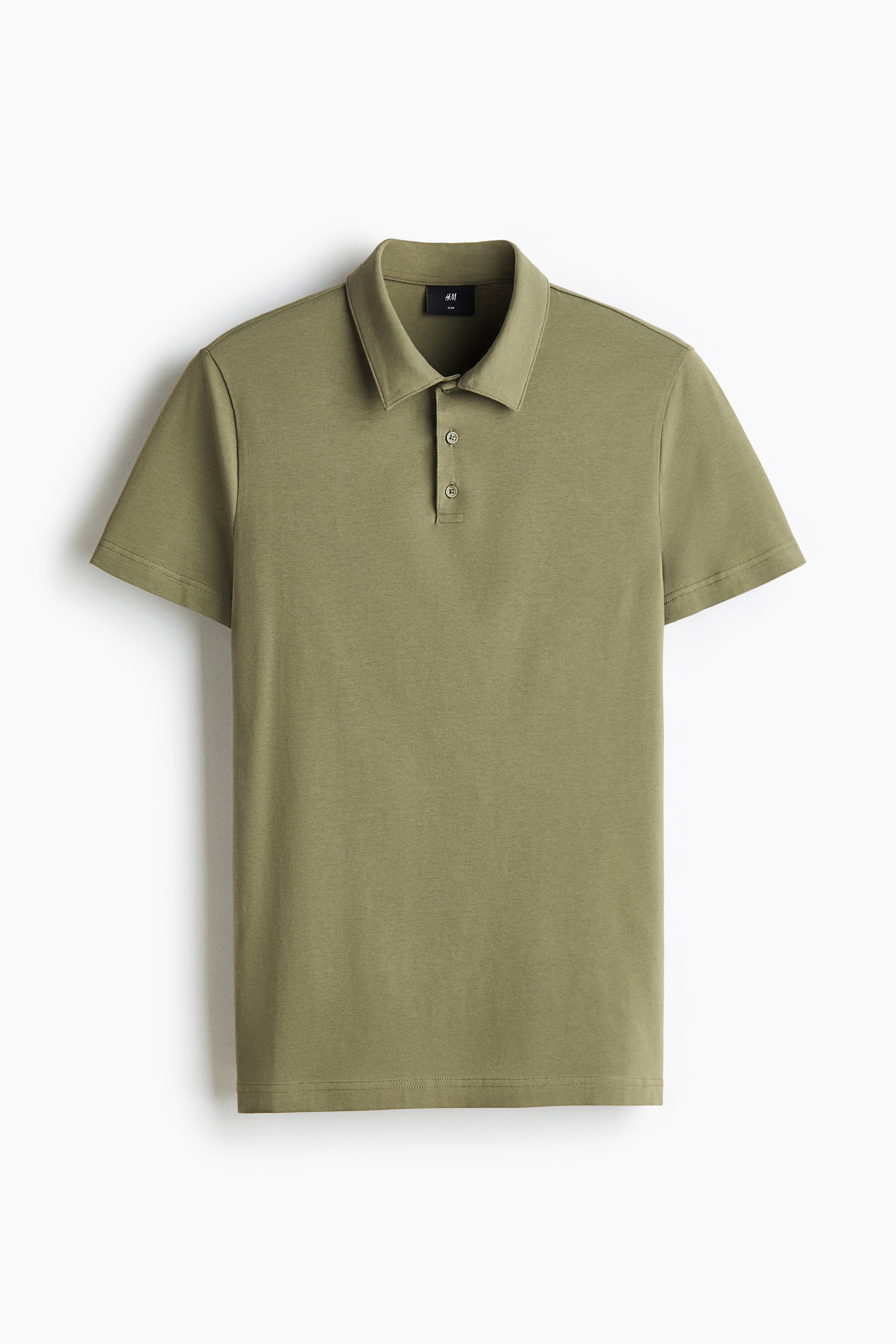 Slim Fit Polo shirt - Khaki green/Black/Navy blue/Light blue