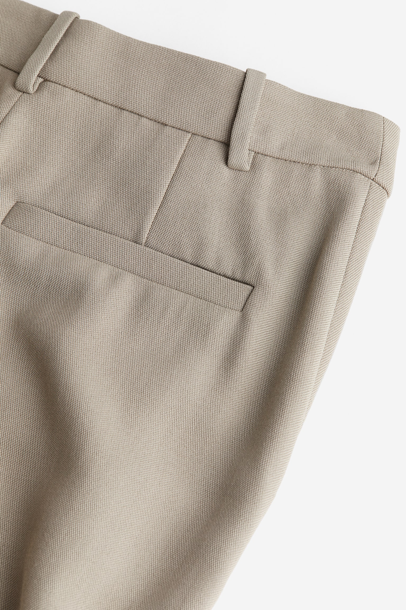 Tailored trousers - Greige/Dark grey/Black - 2