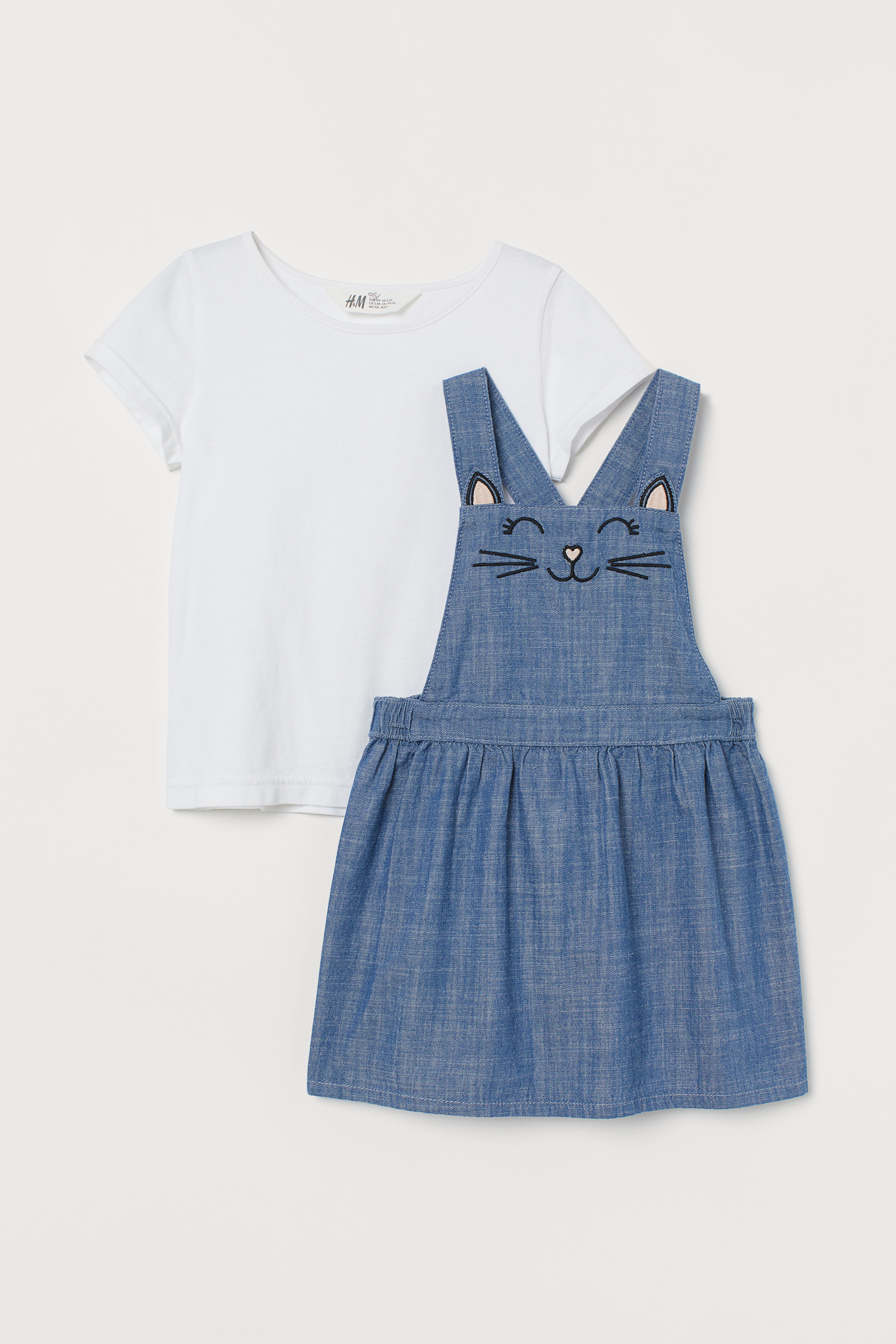 Overall Dress and Top