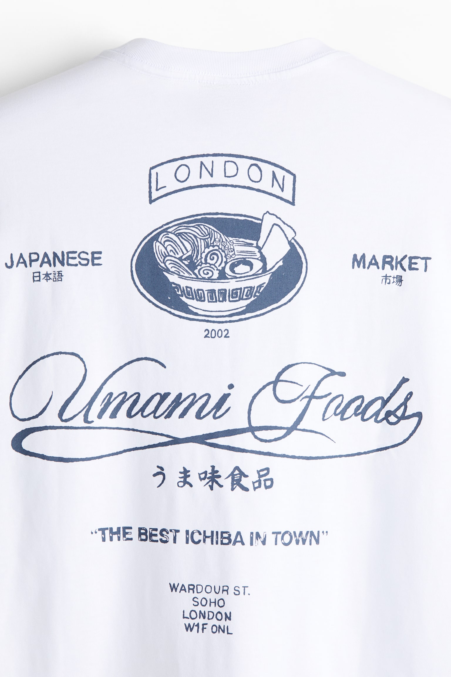 T-shirt z nadrukiem Relaxed Fit - Biały/Umami Foods/Biały/Soho Creatives/Szary melanż/Balance/Ciemnozielony/Purpose - 3