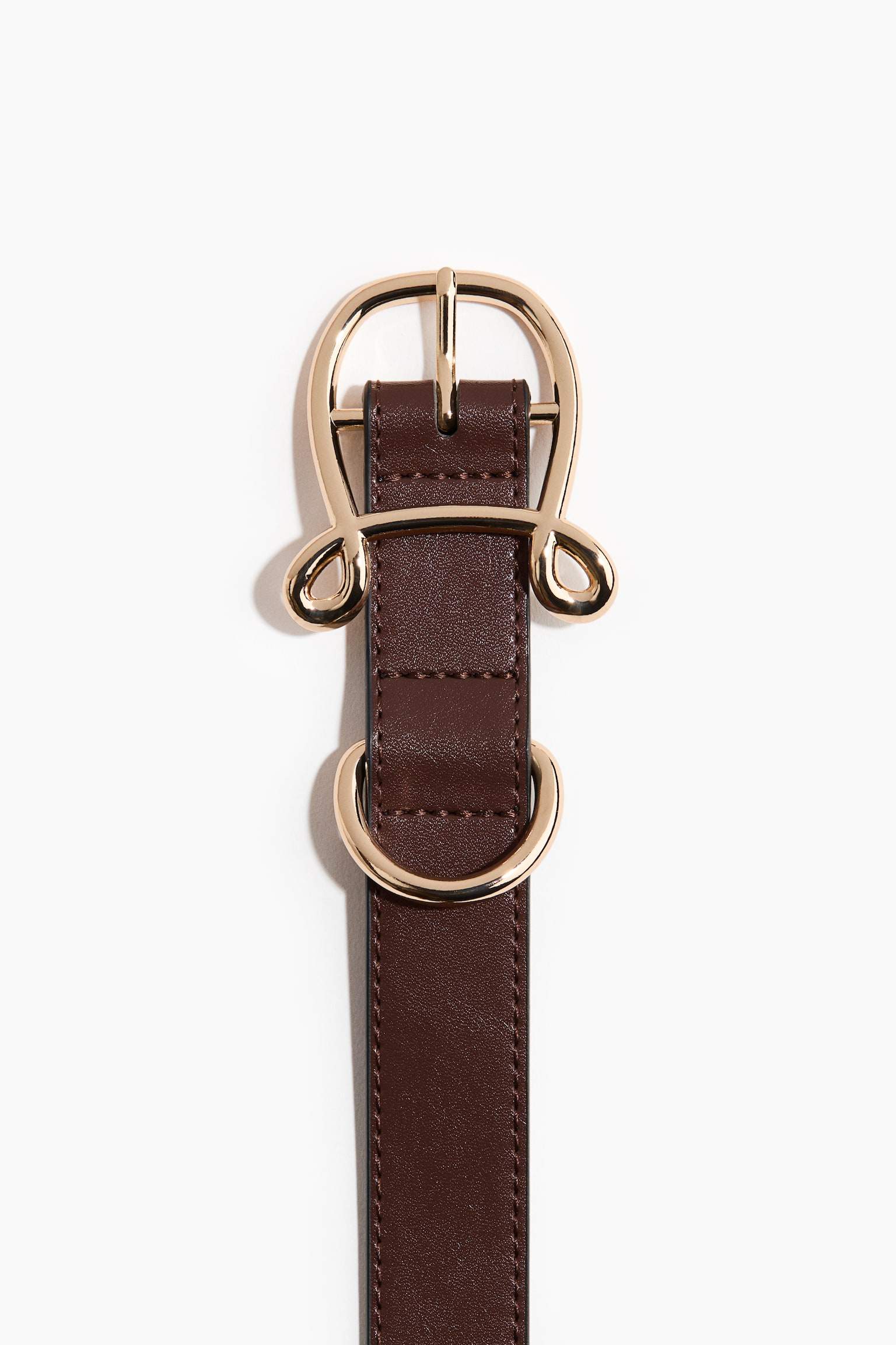 Ceintuur - Donkerbruin/Zwart - 4