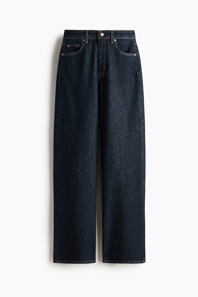 Harper High Rise Wide Leg Jeans - Navy denim blue/Light denim blue/White/Navy denim blue/Dark denim gray/Denim blue/Light denim blue/Dark denim blue/White/Dark brown/Light denim blue/White/Washed denim blue/White/Dark brown/Dark denim blue/Light denim blue/Light denim blue/Denim blue/Light denim blue/Light denim blue - 1