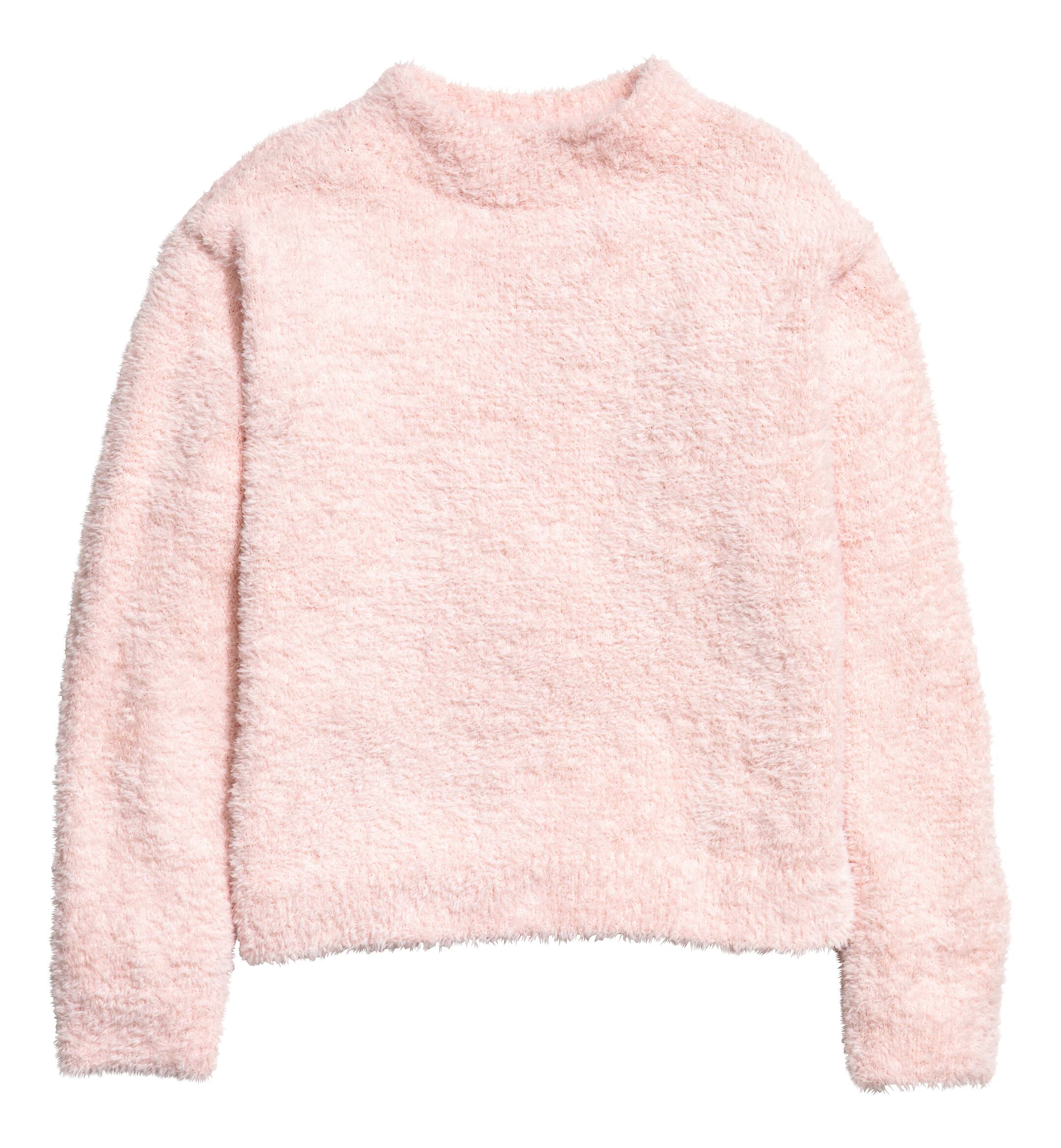 View larger image: Knitted jumper - Light pink - Kids | H&M GB 1
