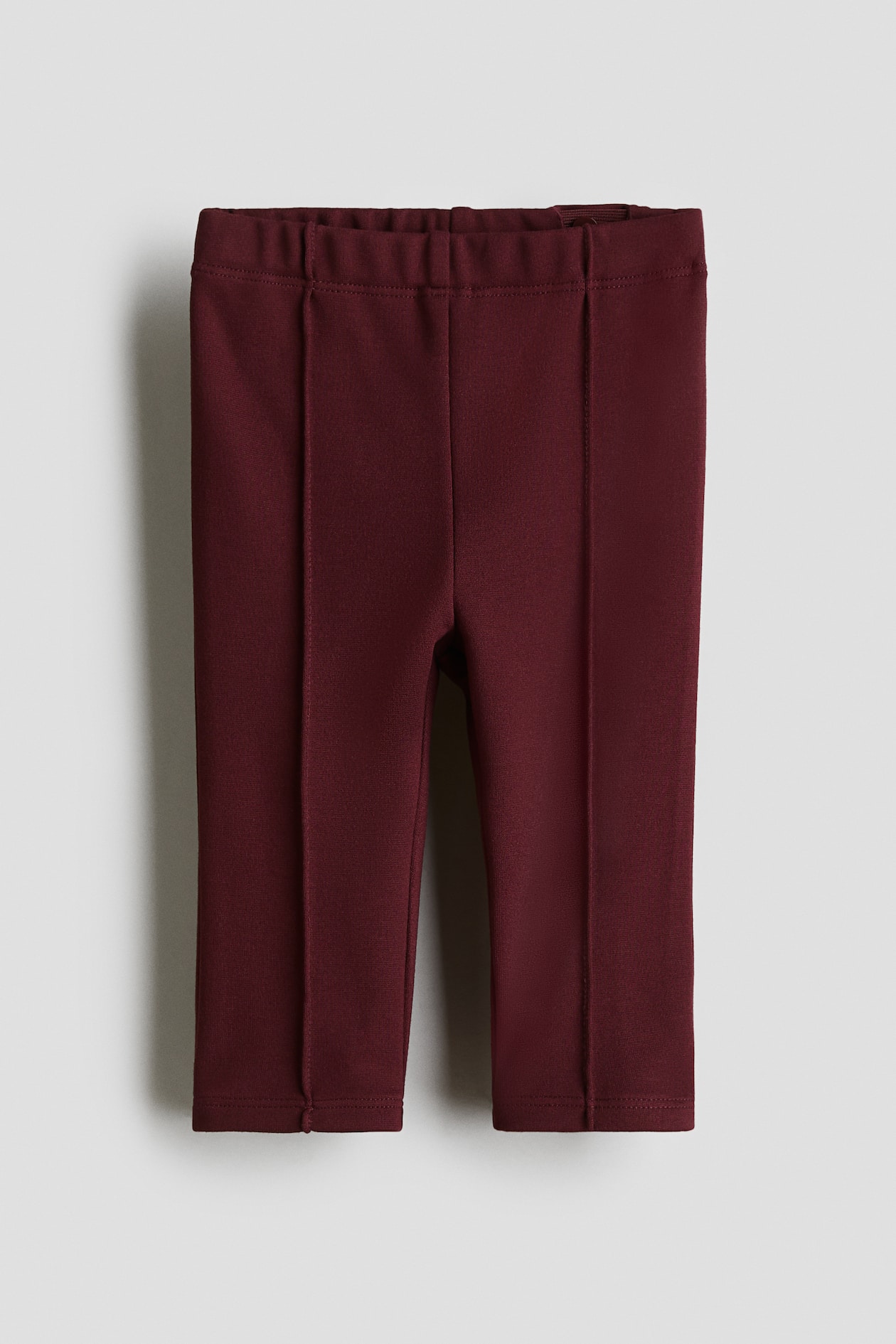 Pintuck leggings Dark red Kids H&M IN