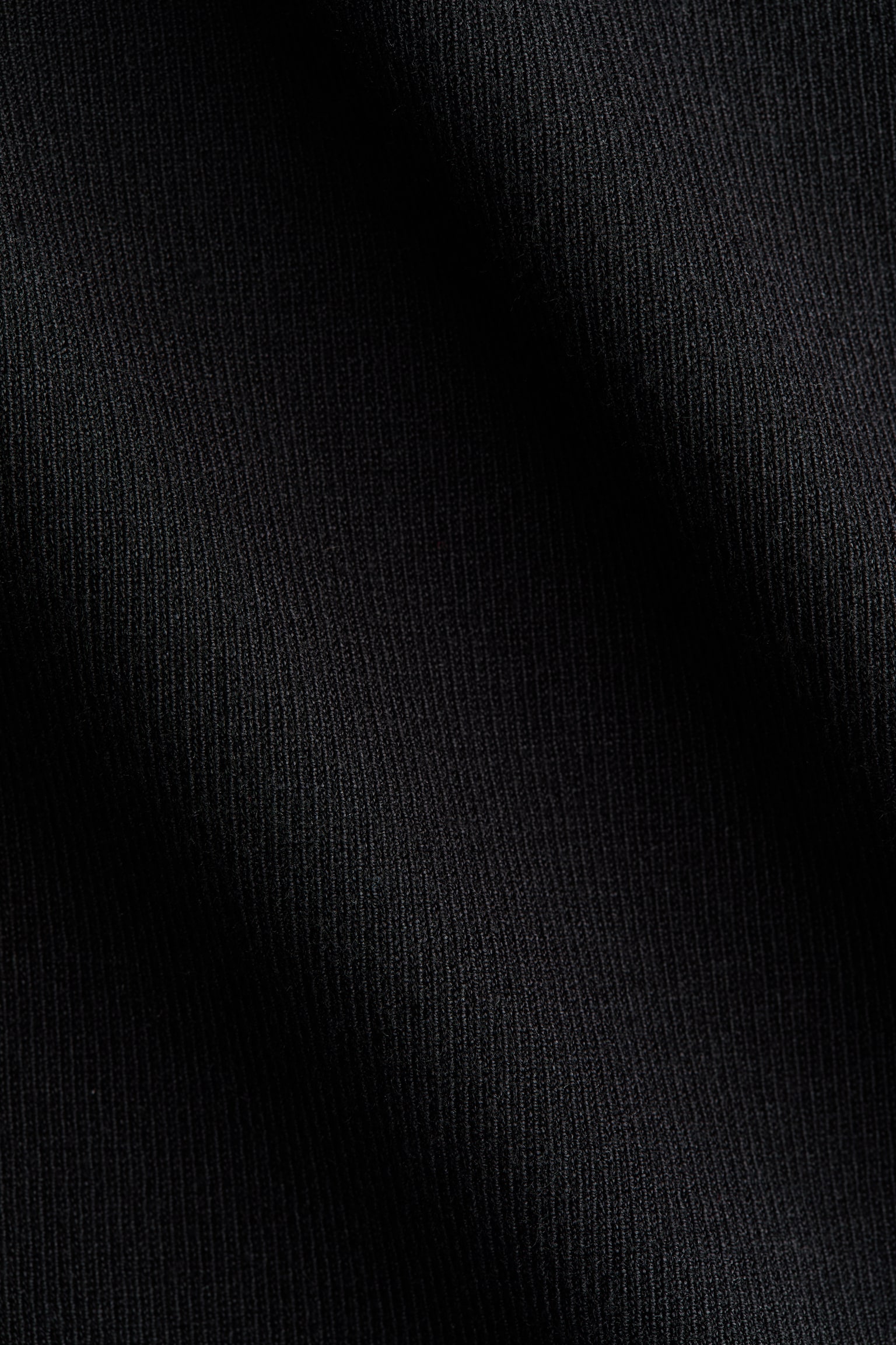 Женское платье H&M Fine-Knit Silk-Blend Mock Turtleneck, цвет: Чёрный — фото 6