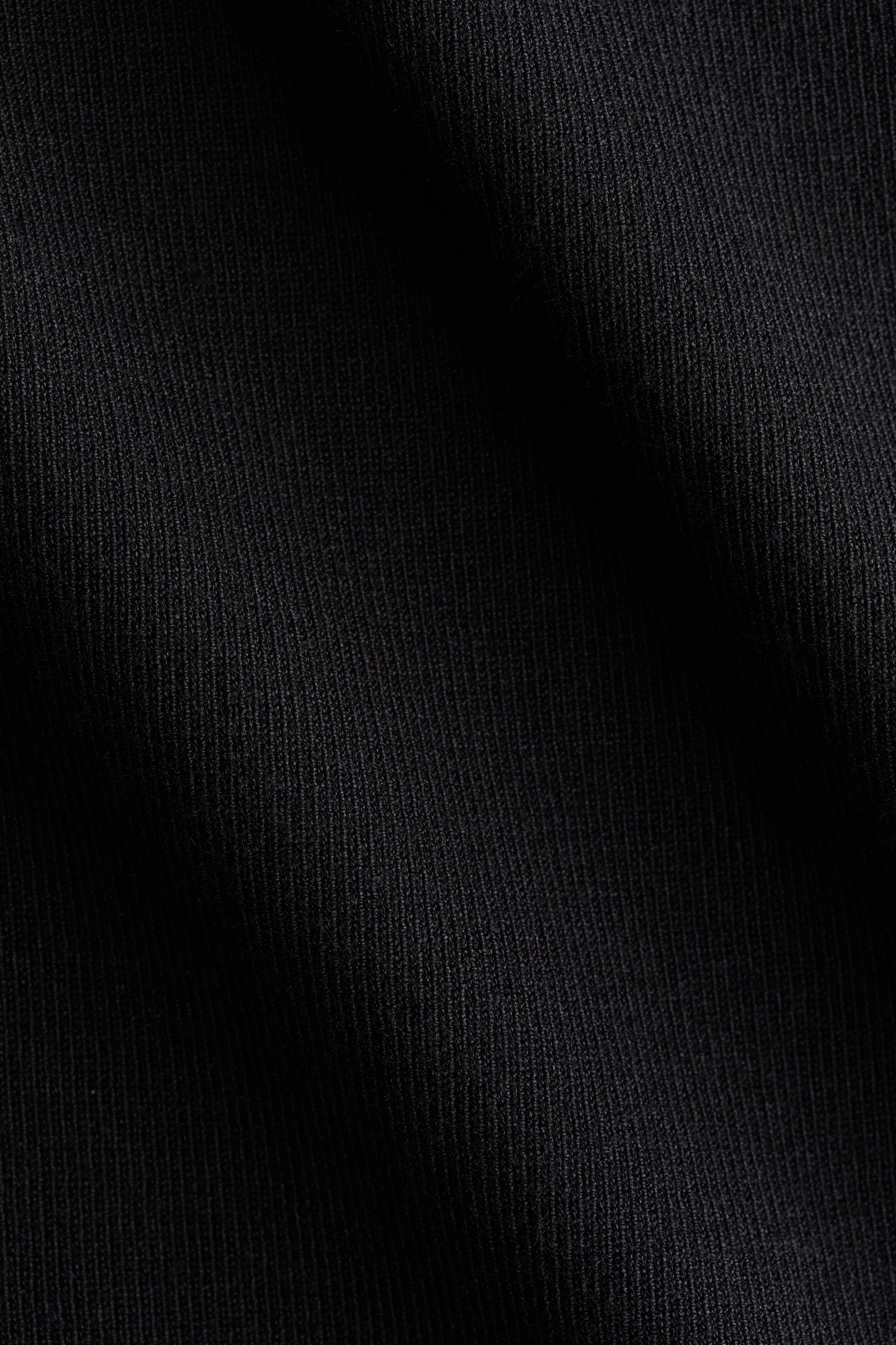 Fine-Knit Silk-Blend Mock Turtleneck Dress