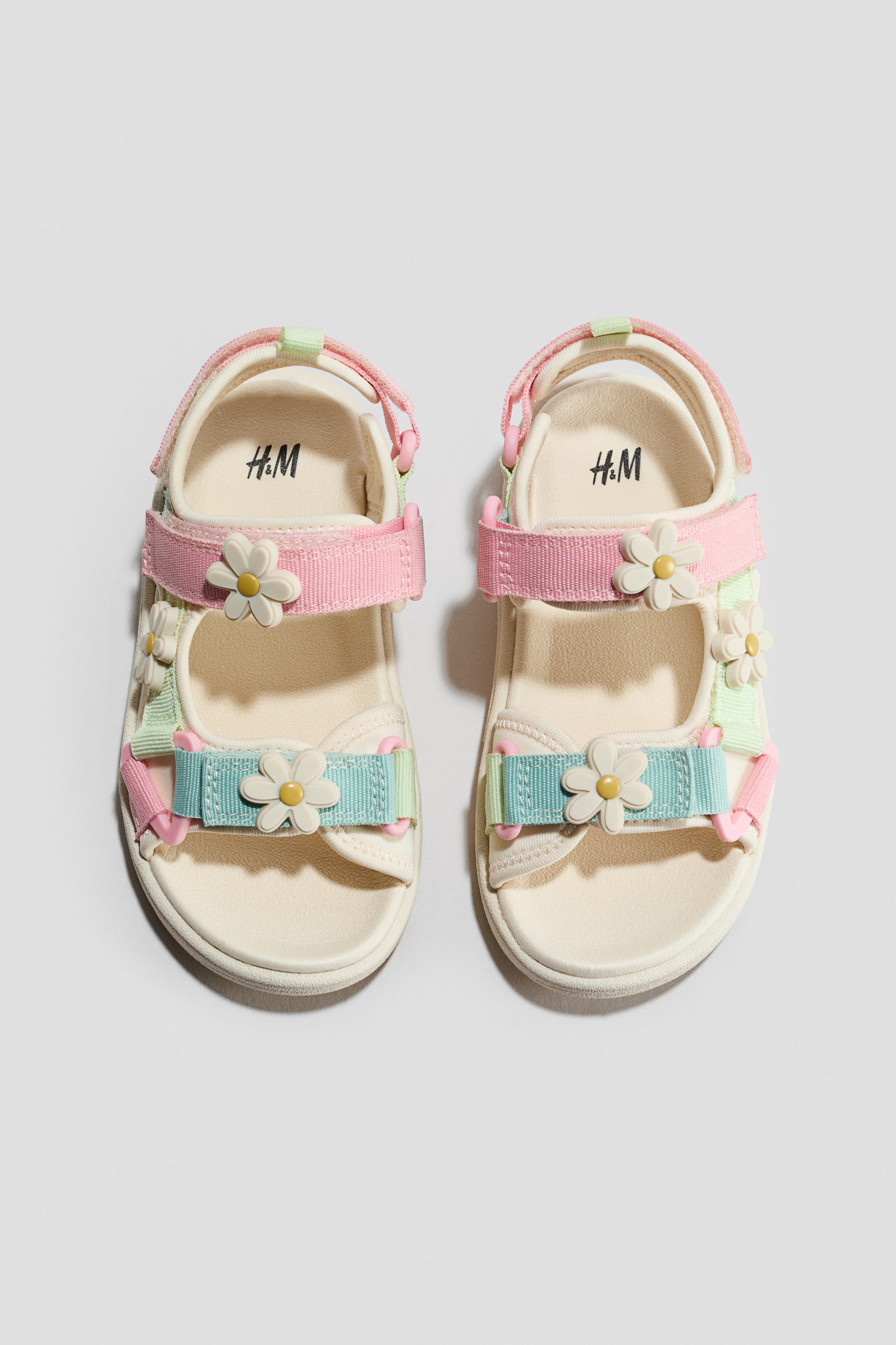 Charm-Detail Scuba Sandals
