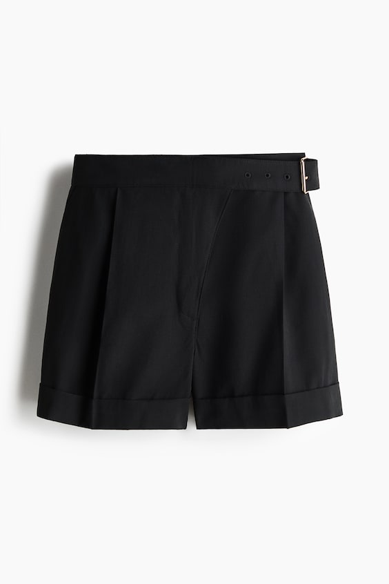 Женские шорты H&M Dress Shorts with Belt