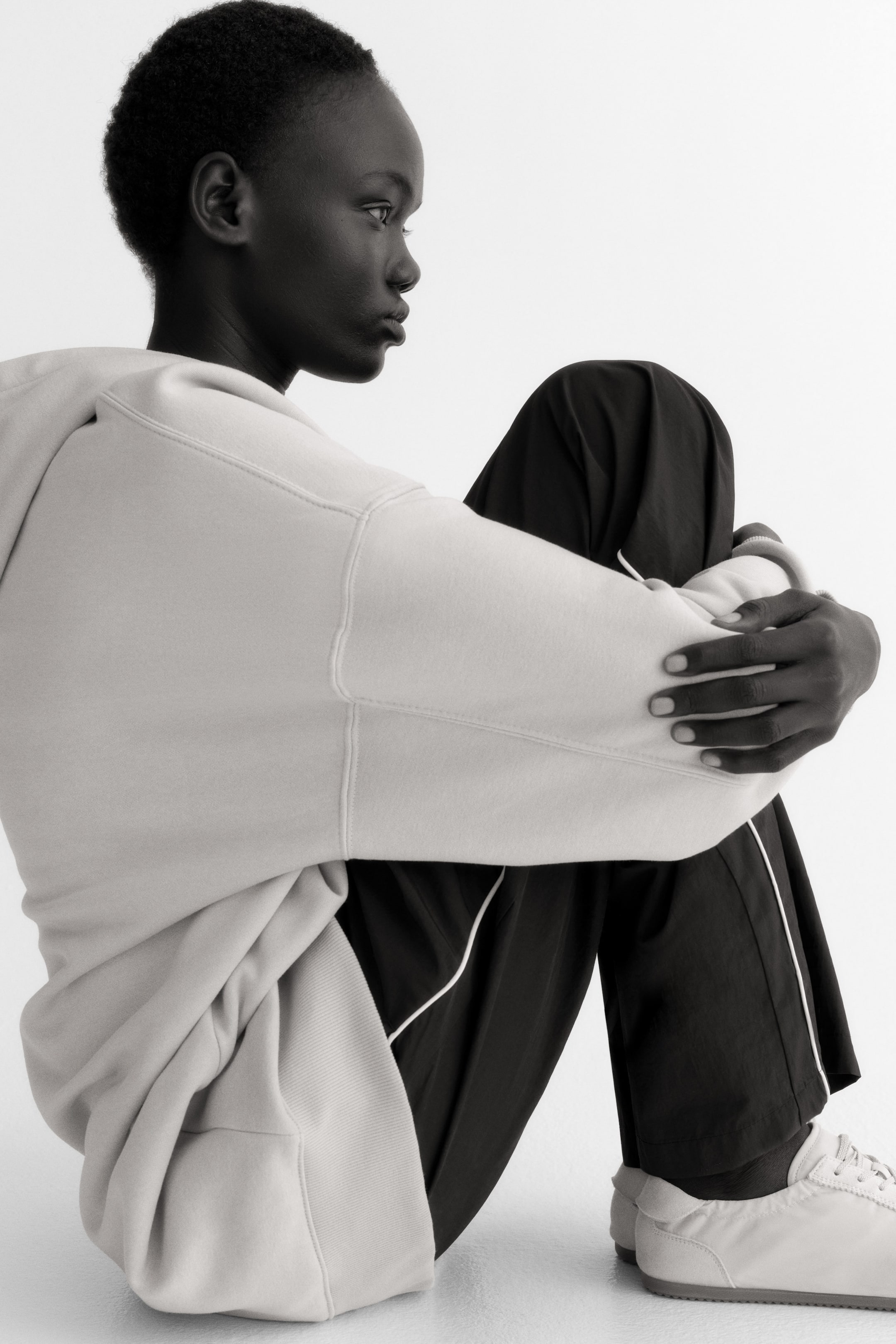 Vis større bilde: Oversized kjole med hette - Lys blå - DAME | H&M NO 2