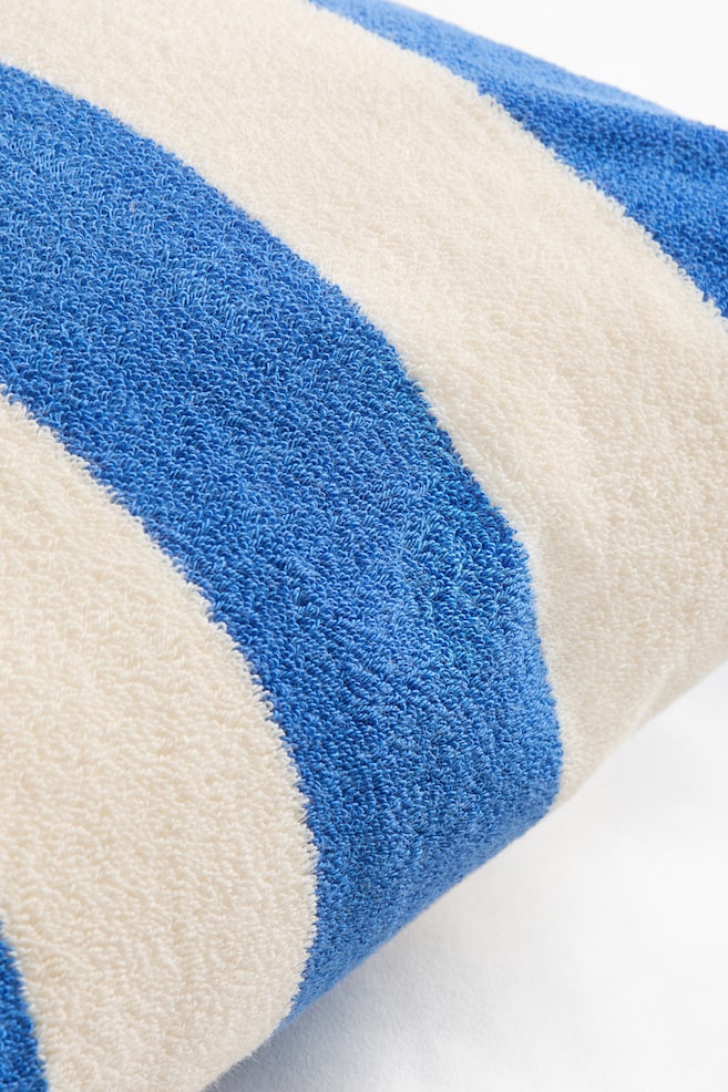 Strandkissen aus Frottee - Blau/Gestreift/Gelb/Gestreift/Beige/Gestreift/Weiß/Dunkelbraun gestreift/Orange/Gestreift - 3