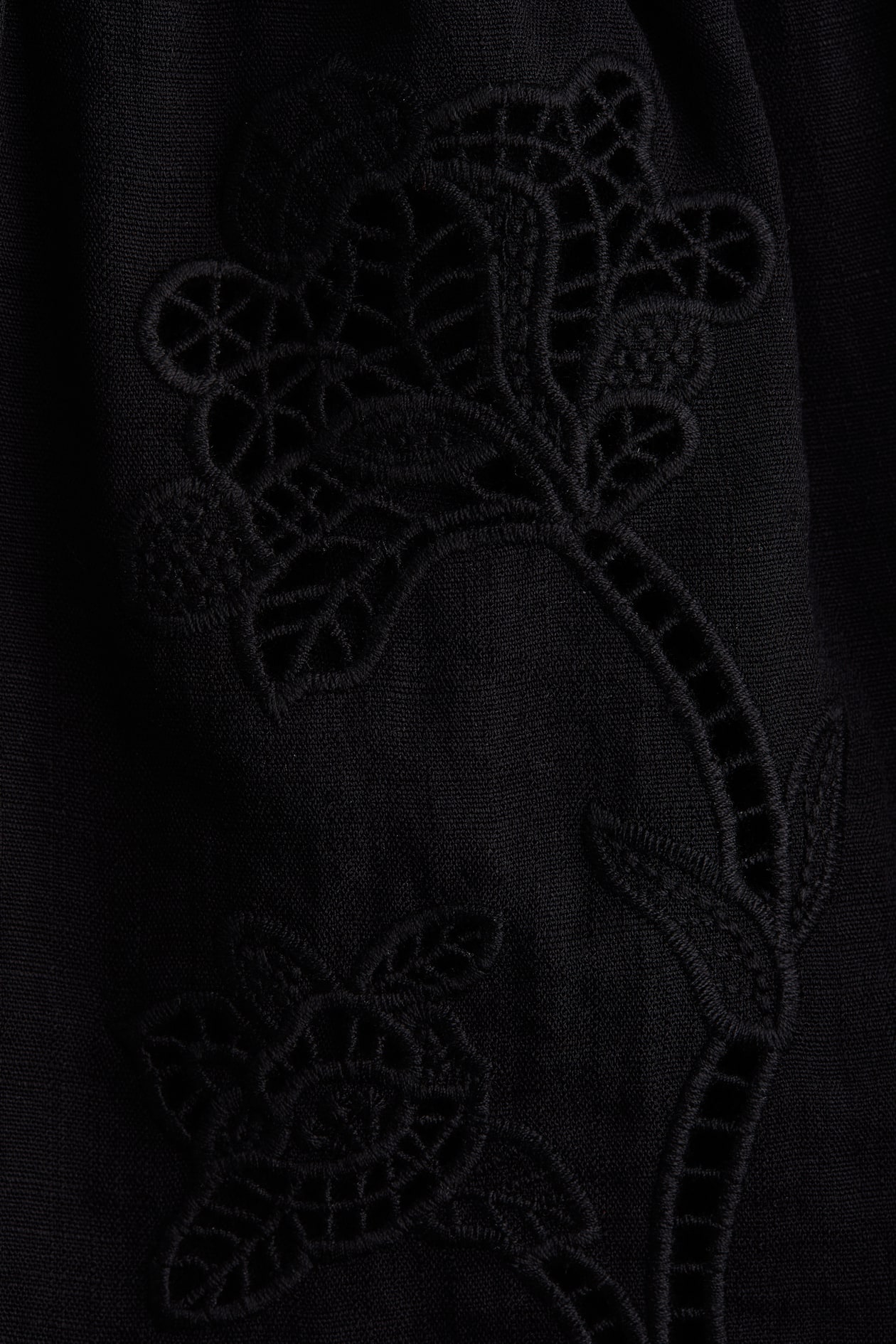 Shorts with Eyelet Embroidery - image 2