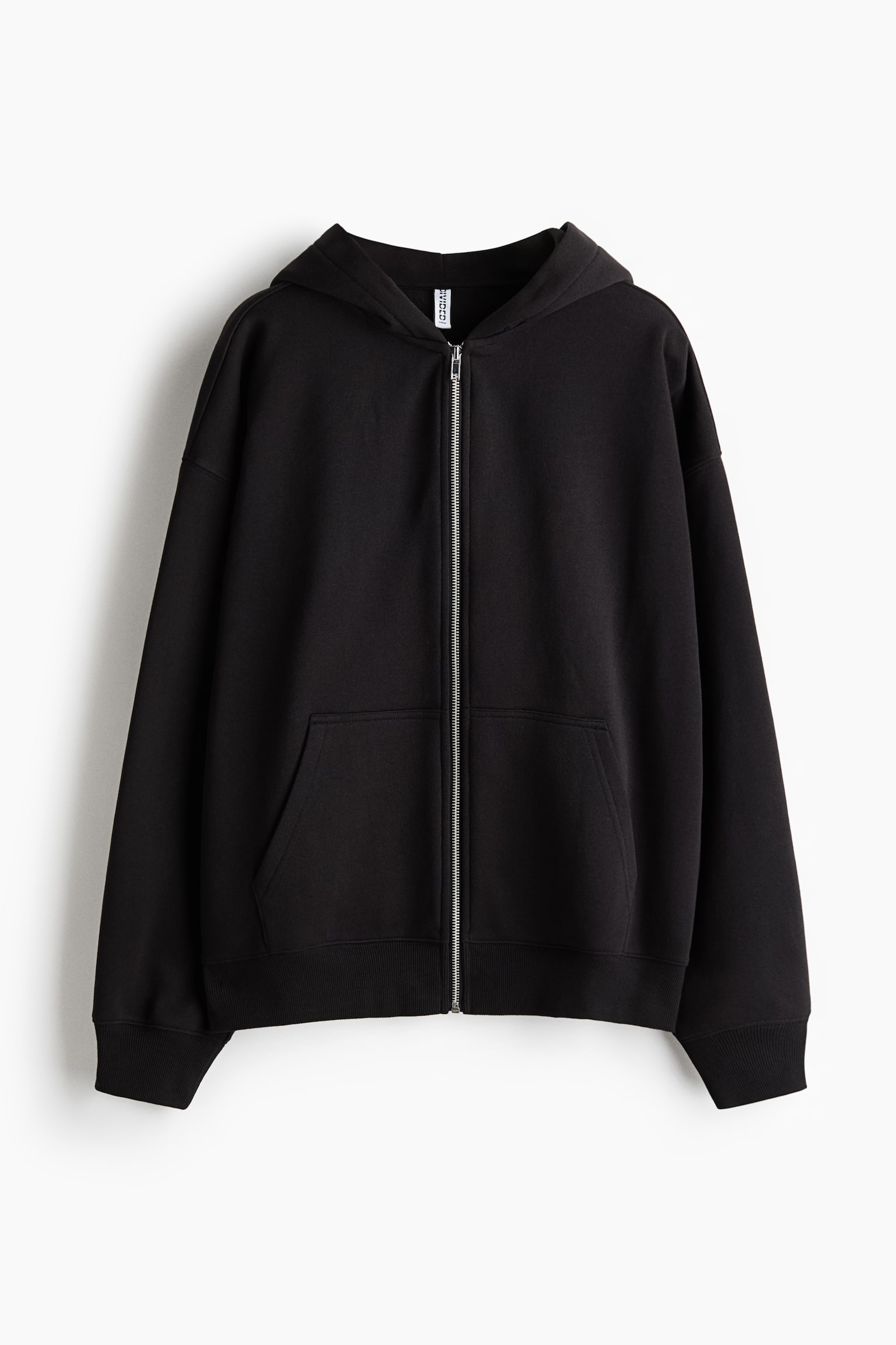 Женская куртка H&M Hooded, цвет: Чёрный