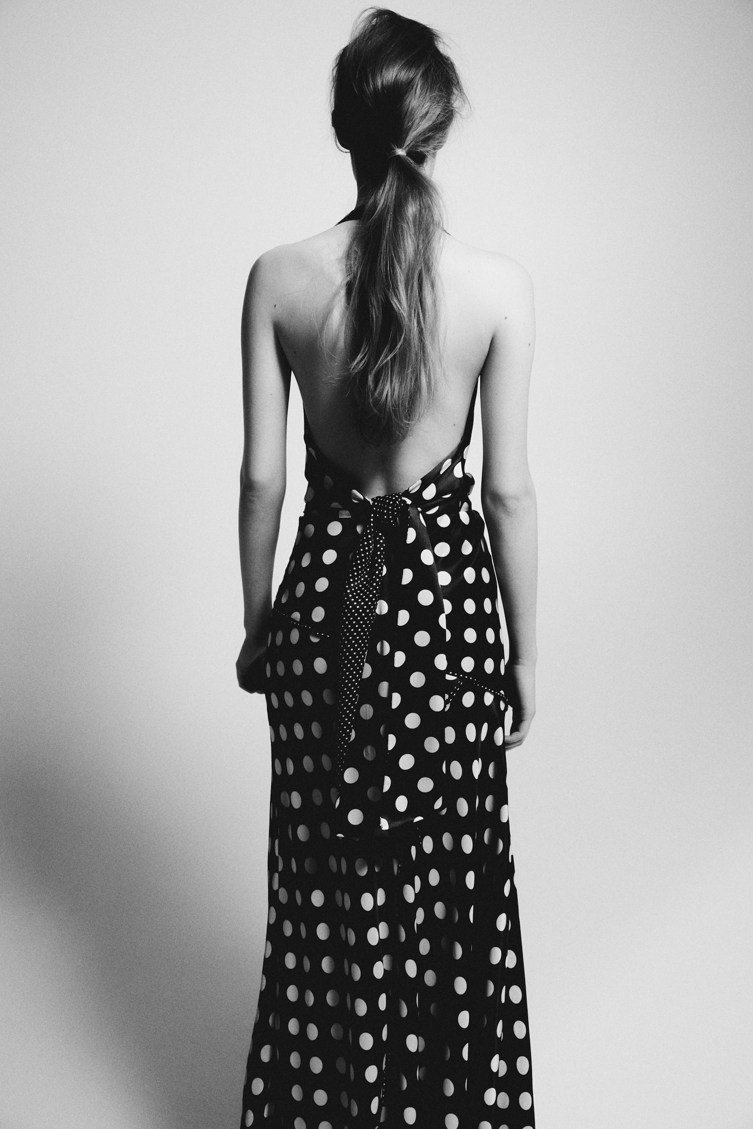 Satin skirt - Dark brown/Spotted - 4