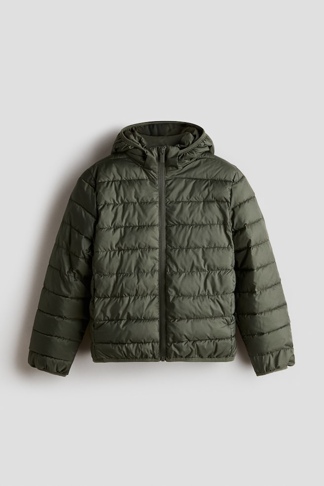 Water-repellent Insulated Jacket - Dark green/Navy blue/Black/Dark brown/Blue - 1