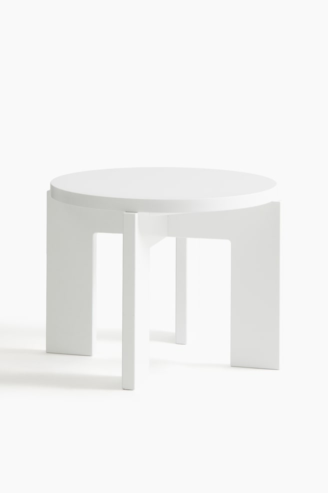 Side Table - White - 1