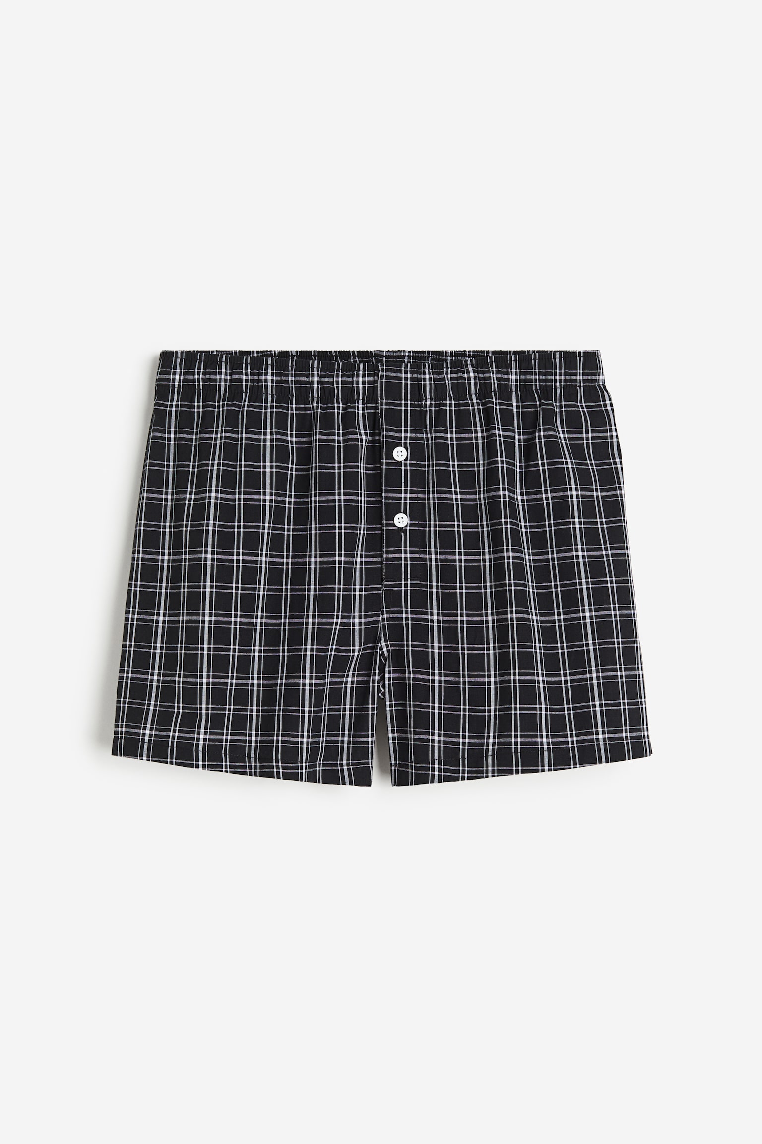 5-pack woven cotton boxer shorts - Dark grey/Checked/Red/Grey/White/Dark blue/Checked/White/Striped/White/Striped/Grey/Striped/Light blue/Dark blue/Red/Checked/Light blue/Striped/Light blue/Dark blue/Light grey/Checked/Navy blue/Checked/Dark grey/Light green/Dark green/Blue/Checked - 3