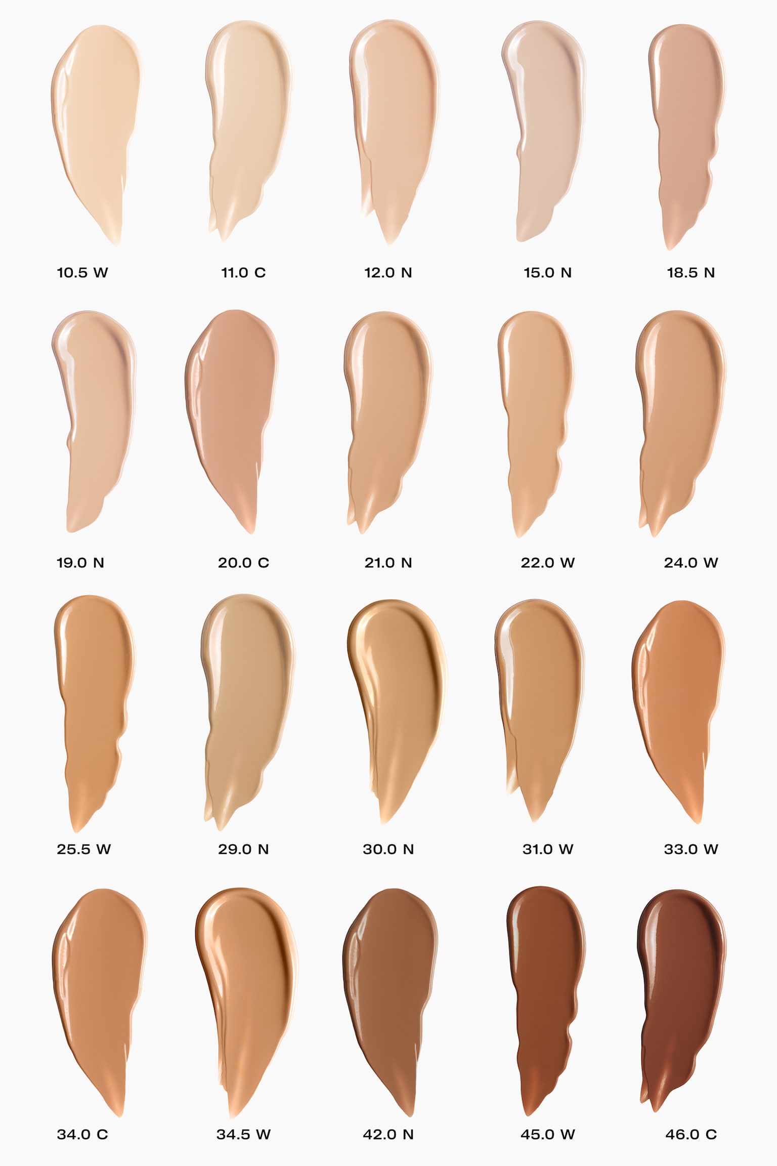 Concealer - 15.0 N/10.5 W/18.5 N/12.0 N/42.0 N/11.0 C/34.5 W/19.0 N/45.0 W/25.5 W/21.0 N/22.0 W/20.0 C/24.0 W/29.0 N/30.0 N/31.0 W/33.0 W/34.0 C/46.0 C - 4