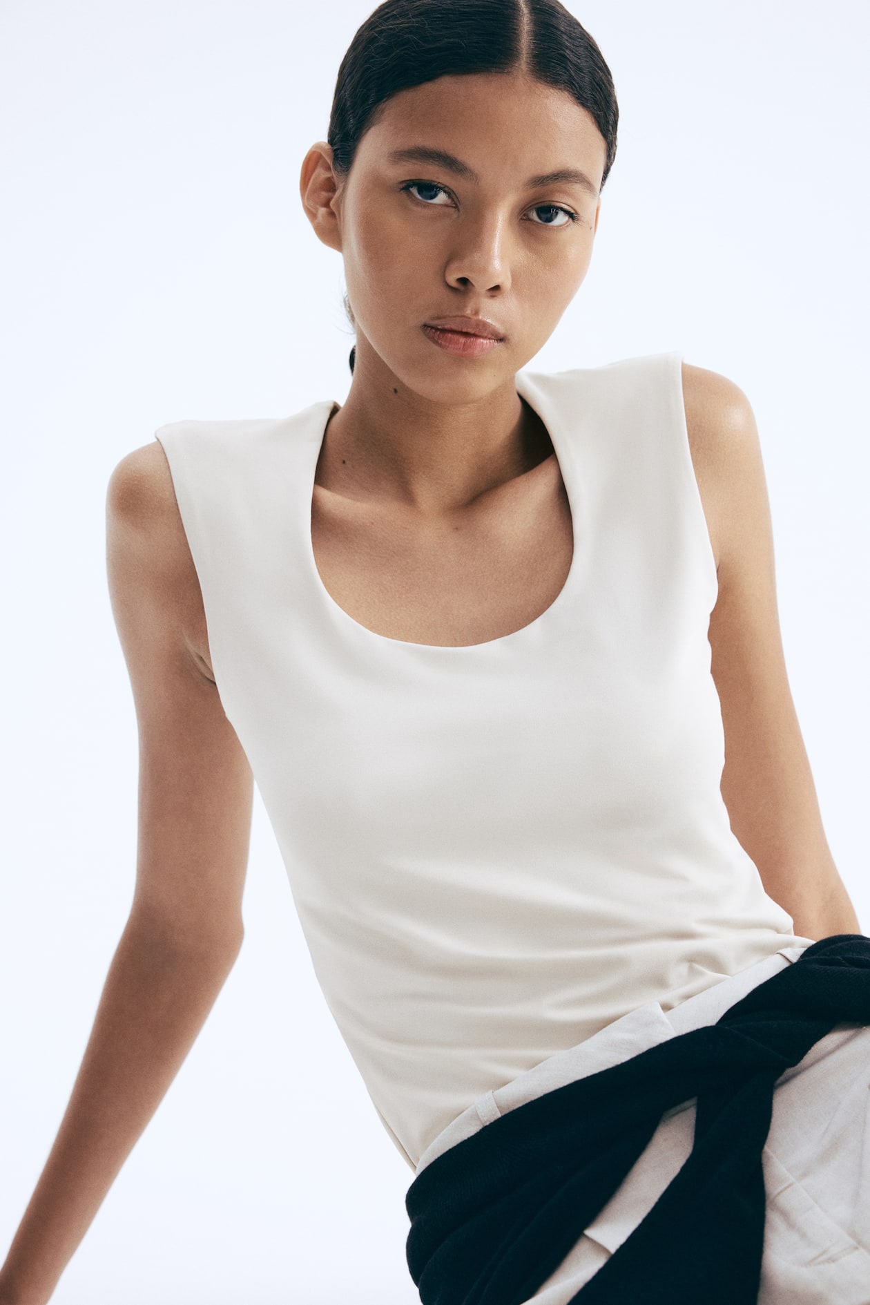 Microfiber Sleeveless Top - image 3