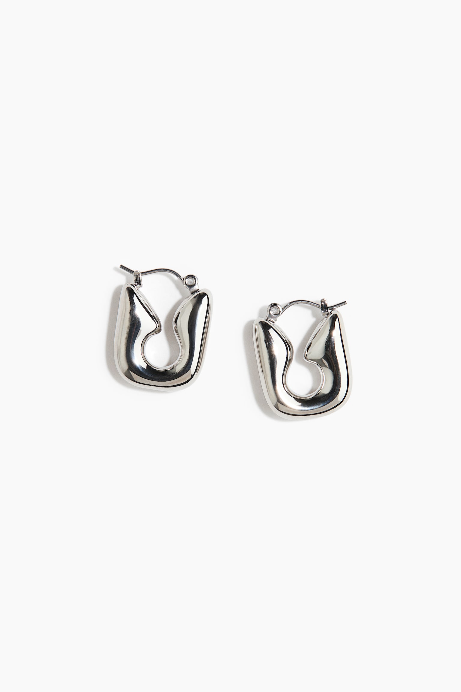 Stainless steel earrings - Silver-coloured/Gold-coloured - 2