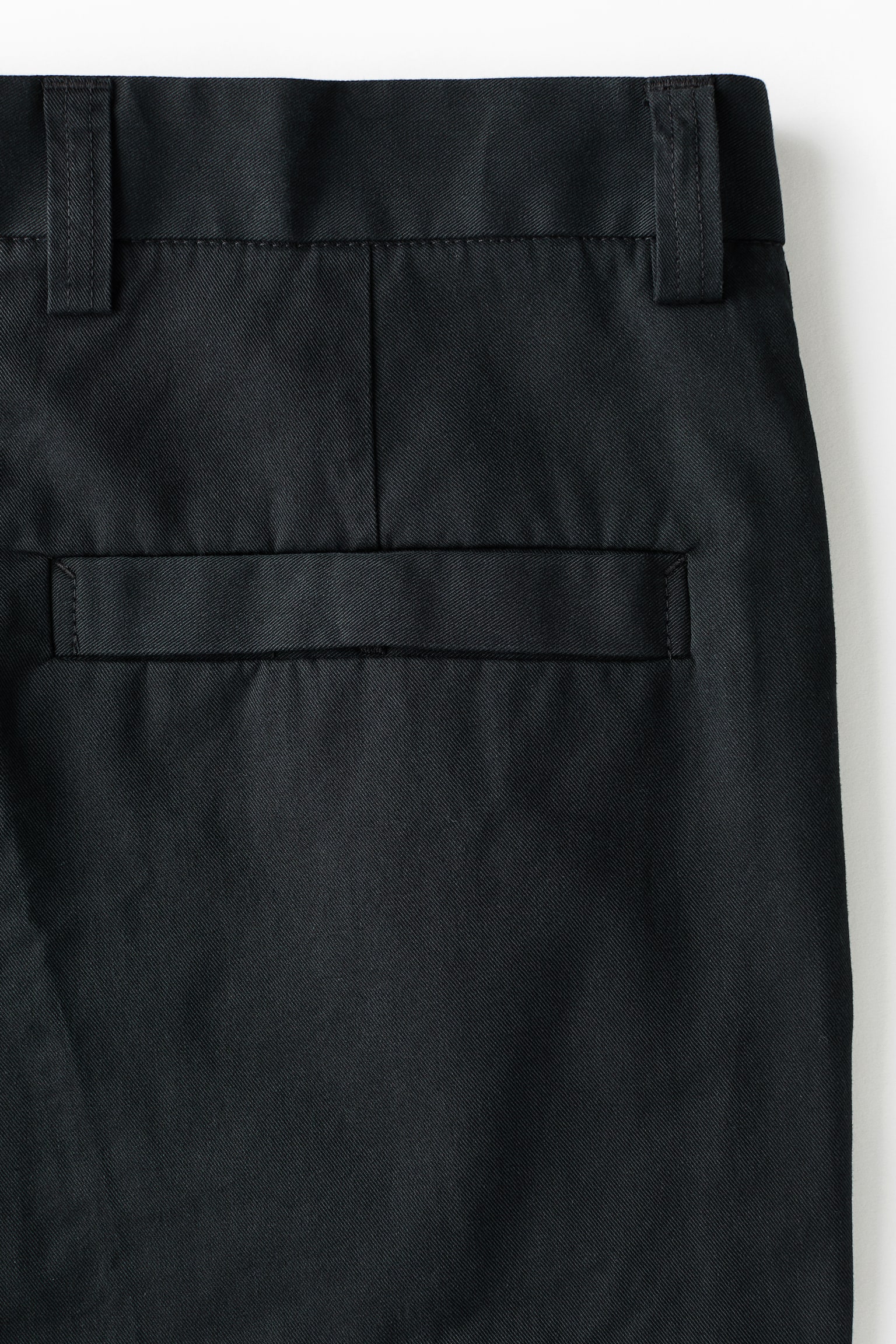 Relaxed Fit Tailored trousers - Black/Dark brown - 5