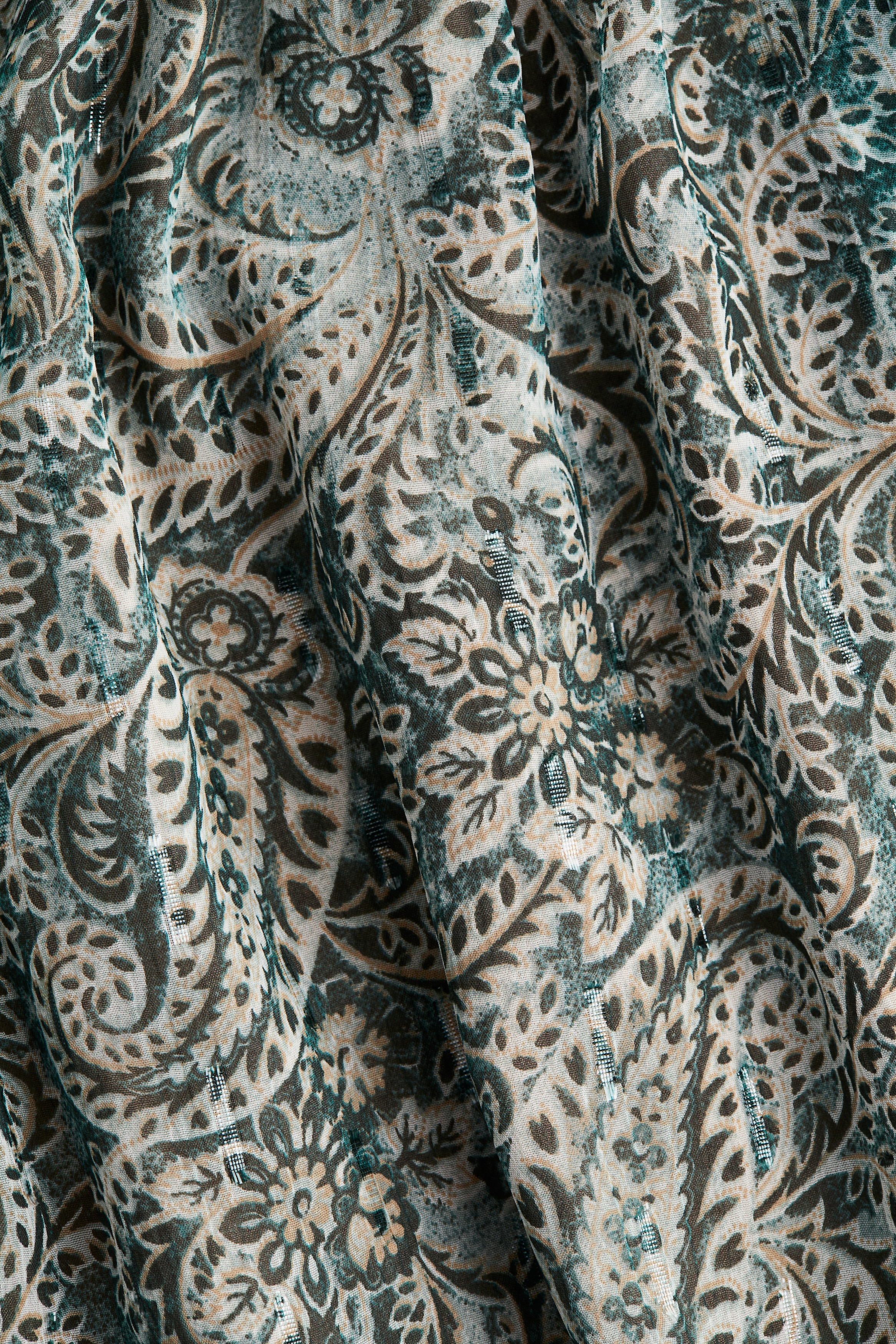 Frill-trimmed dress