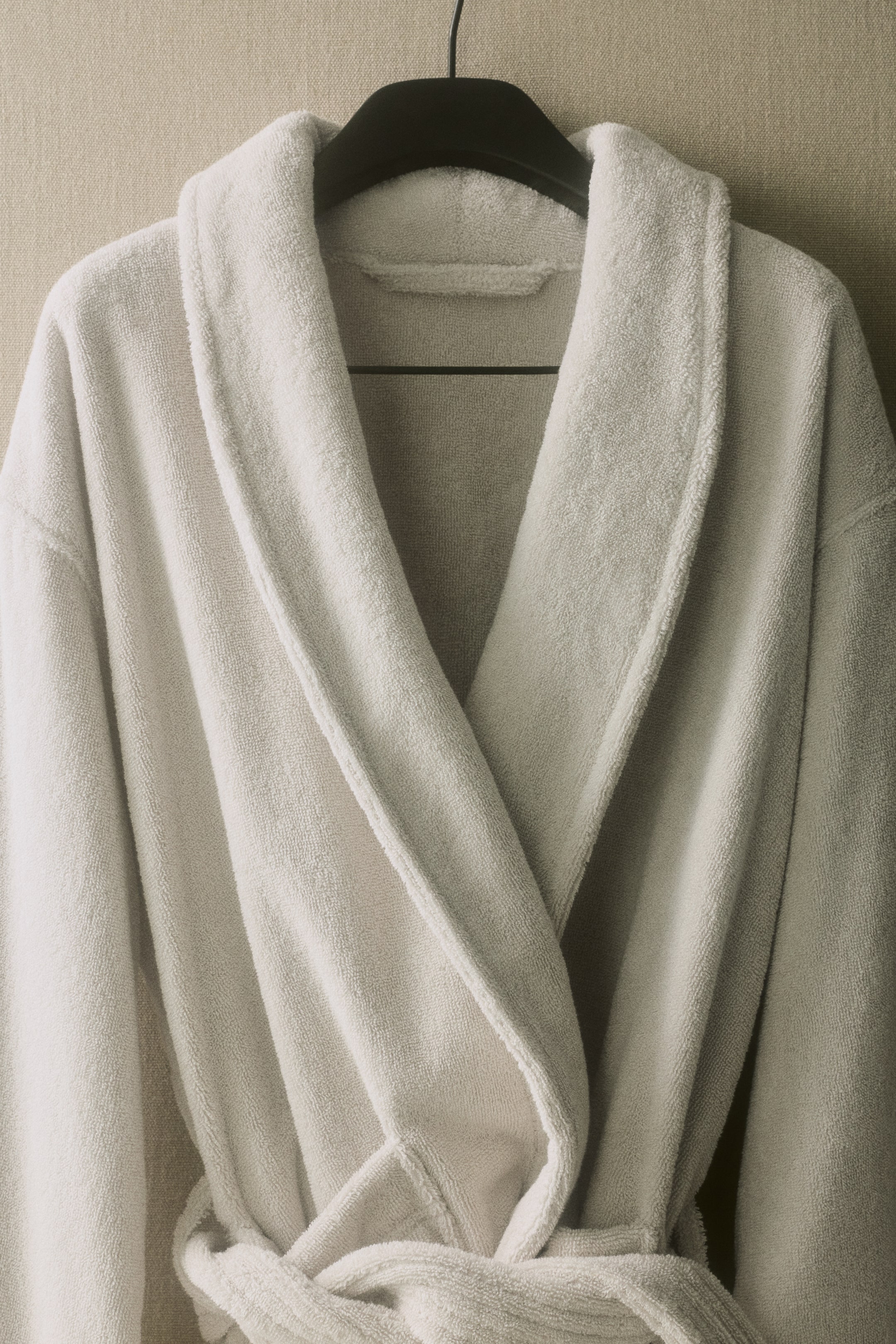 Agrandir l'image: Peignoir en coton d'Égypte - Gris clair - HOME | H&M BE 1