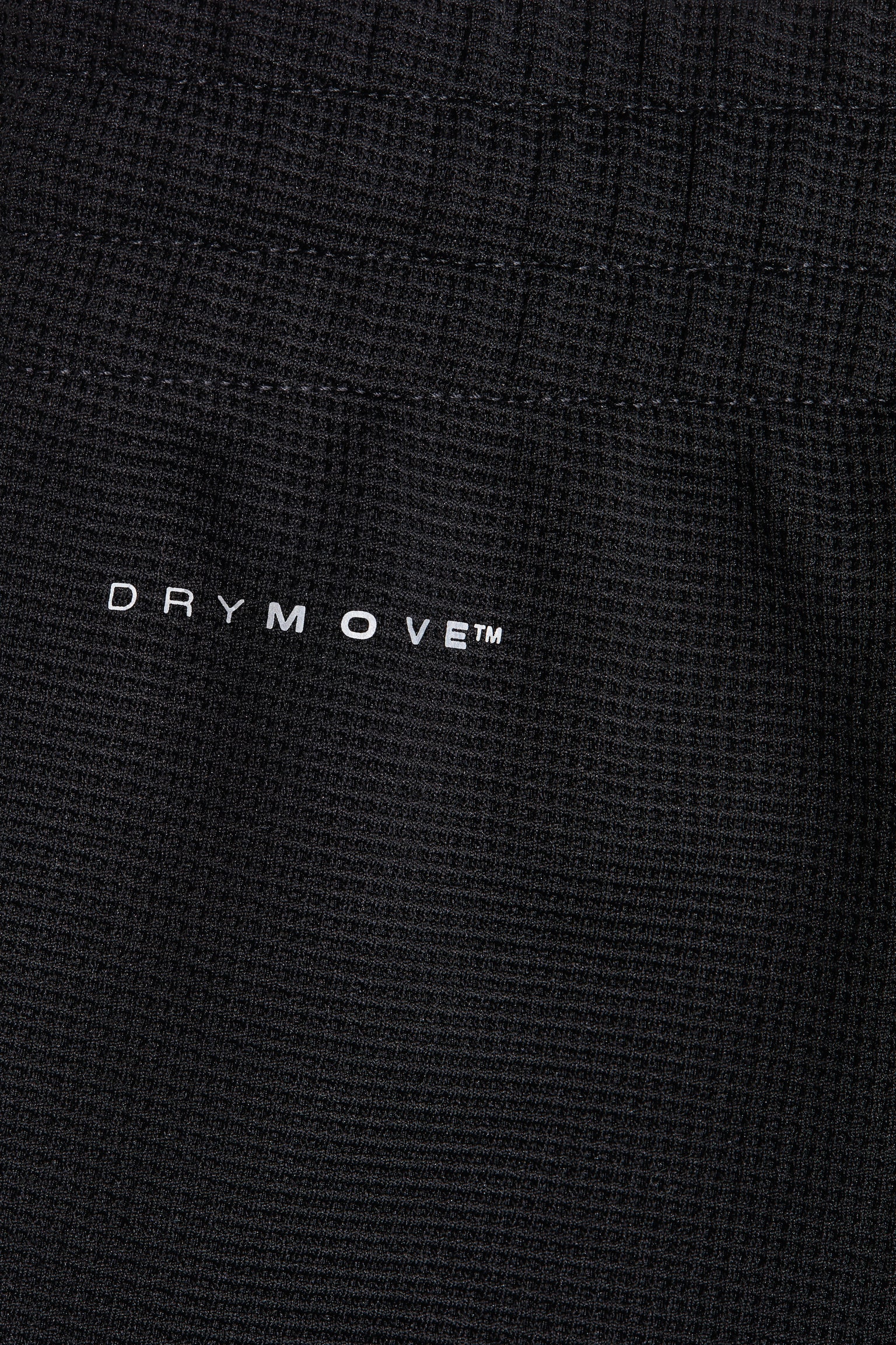 Мужские шорты H&M Move Regular-Fit Waffled Sports Shorts with DryMove™, цвет: Чёрный — фото 6