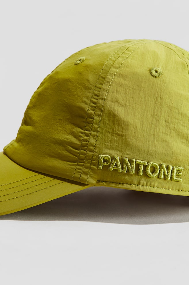 Casquette avec détail brodé-Vert - 3