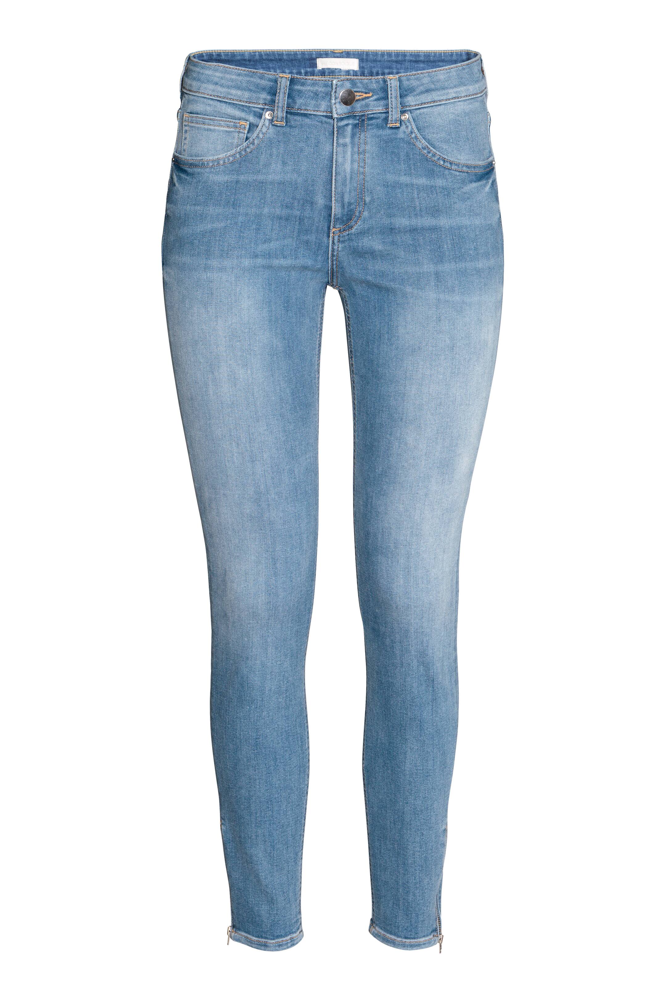 View larger image: Skinny Low Jeans - Mid denim blue - Ladies | H&M GB 1
