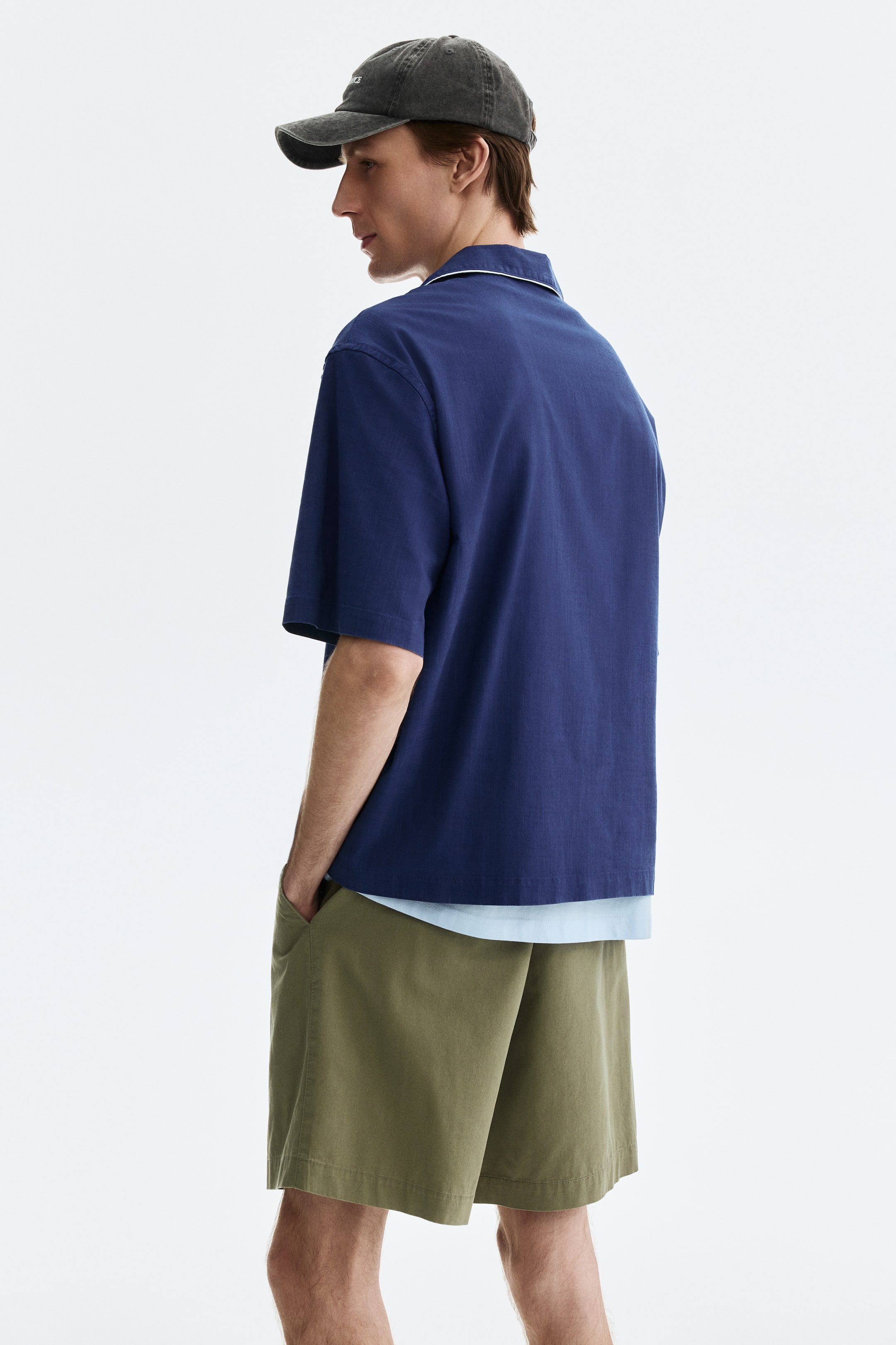 Short décontracté en coton