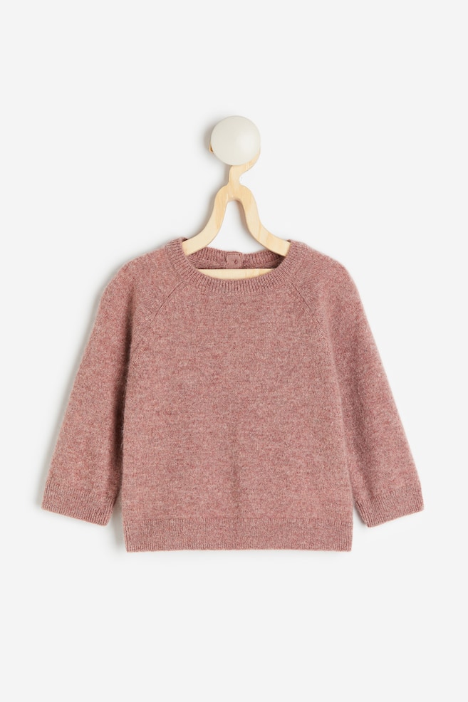 Cashmere jumper - Pink/Light mole - 1