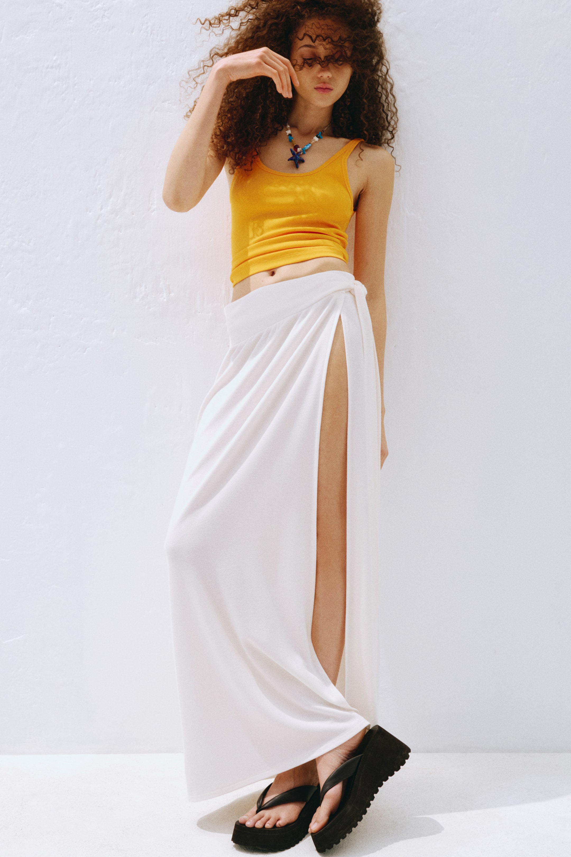 Maxi Wrap Skirt