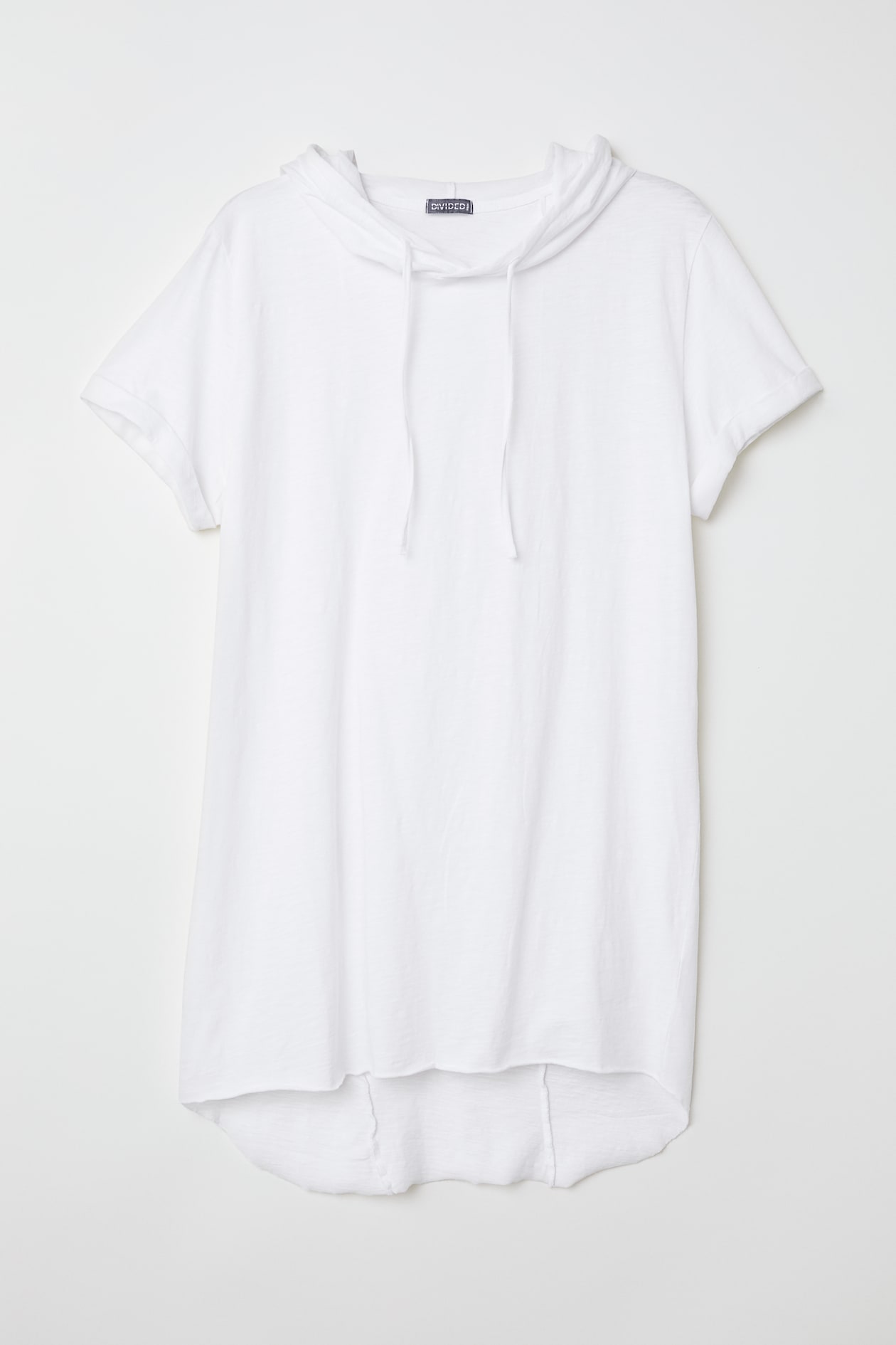 Hooded T-shirt - Short sleeve - White - Men | H&M US