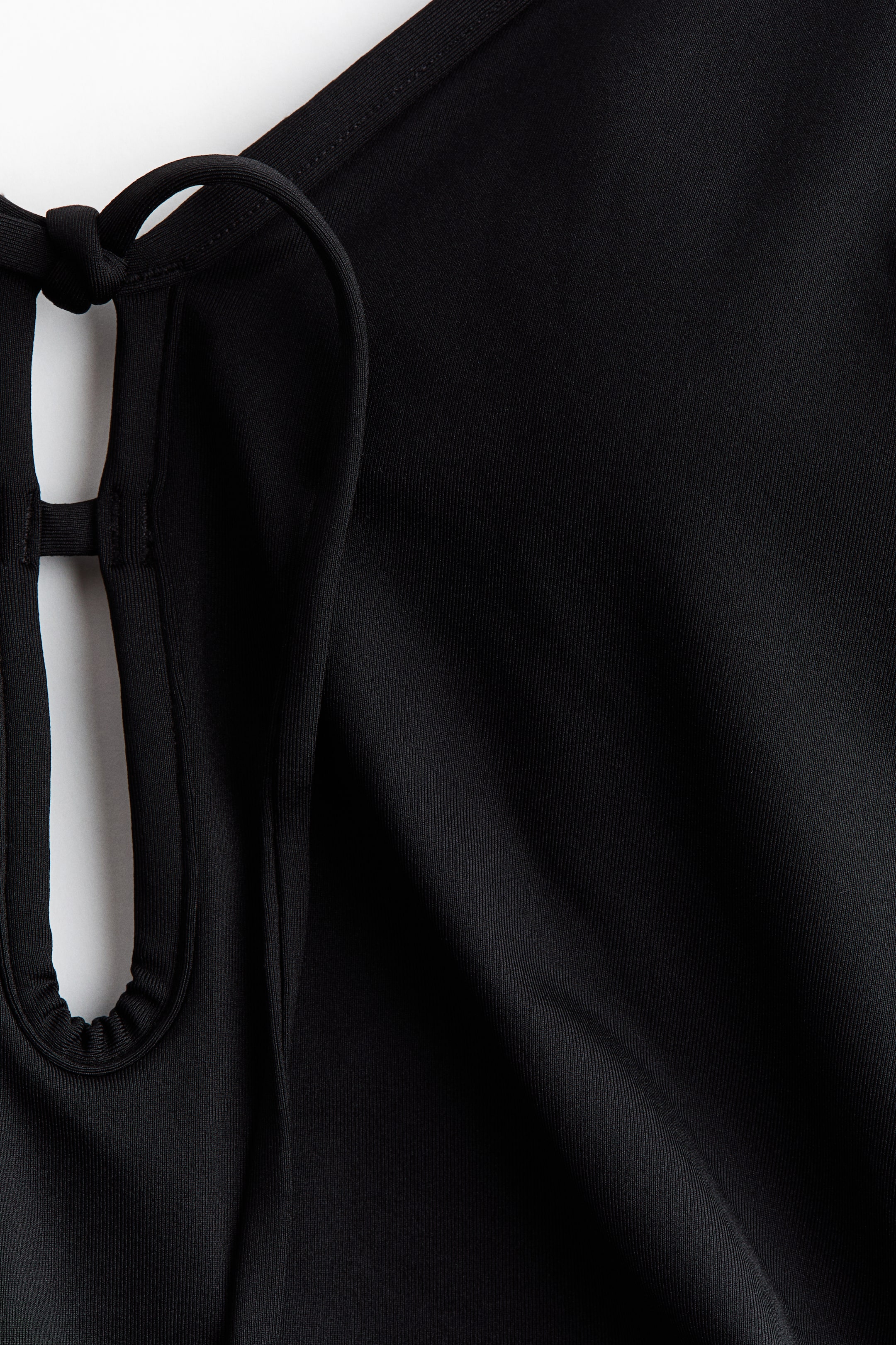 Padded-Cup High-Leg Swimsuit