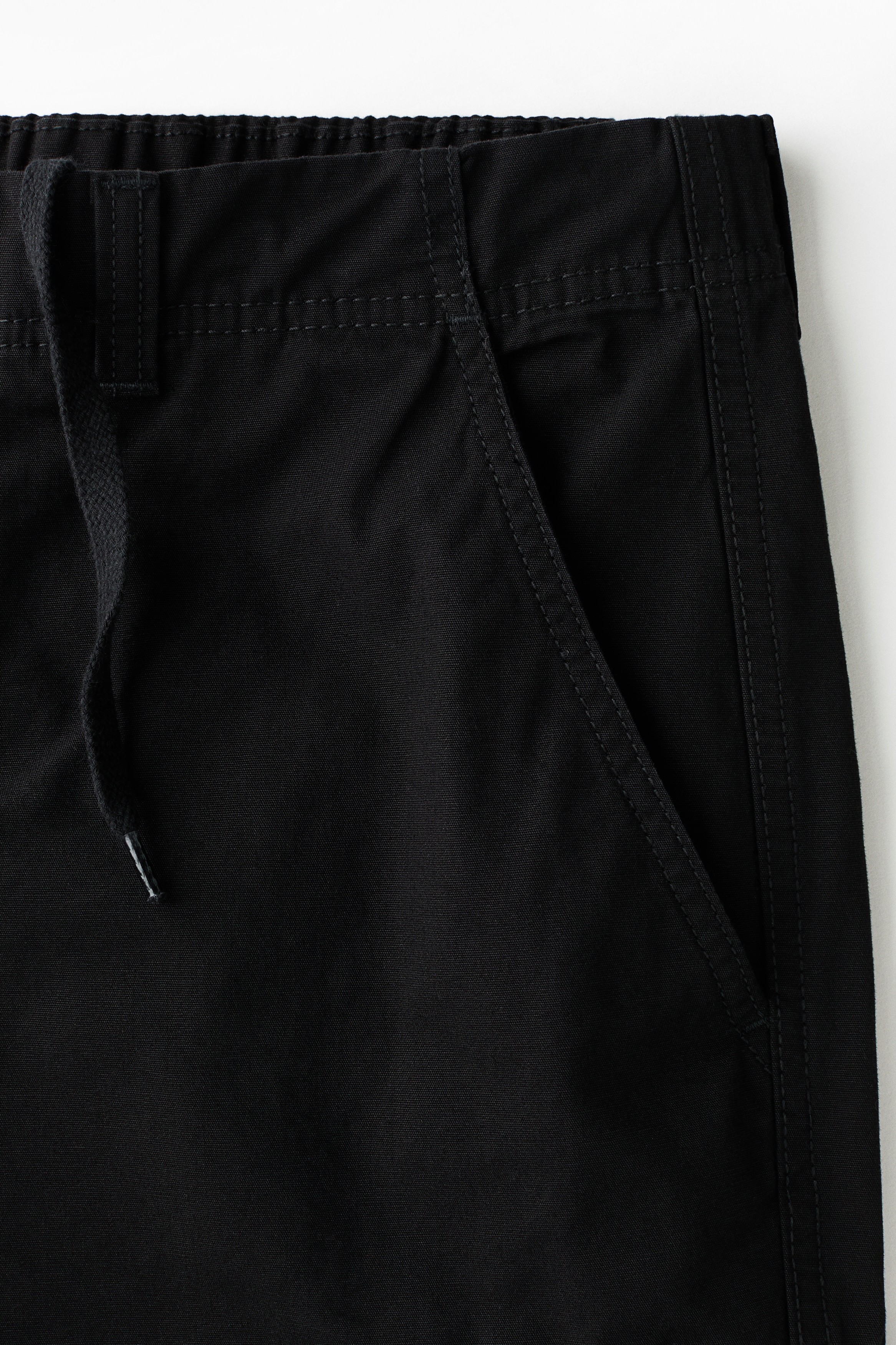 Relaxed Fit Cotton cargo trousers