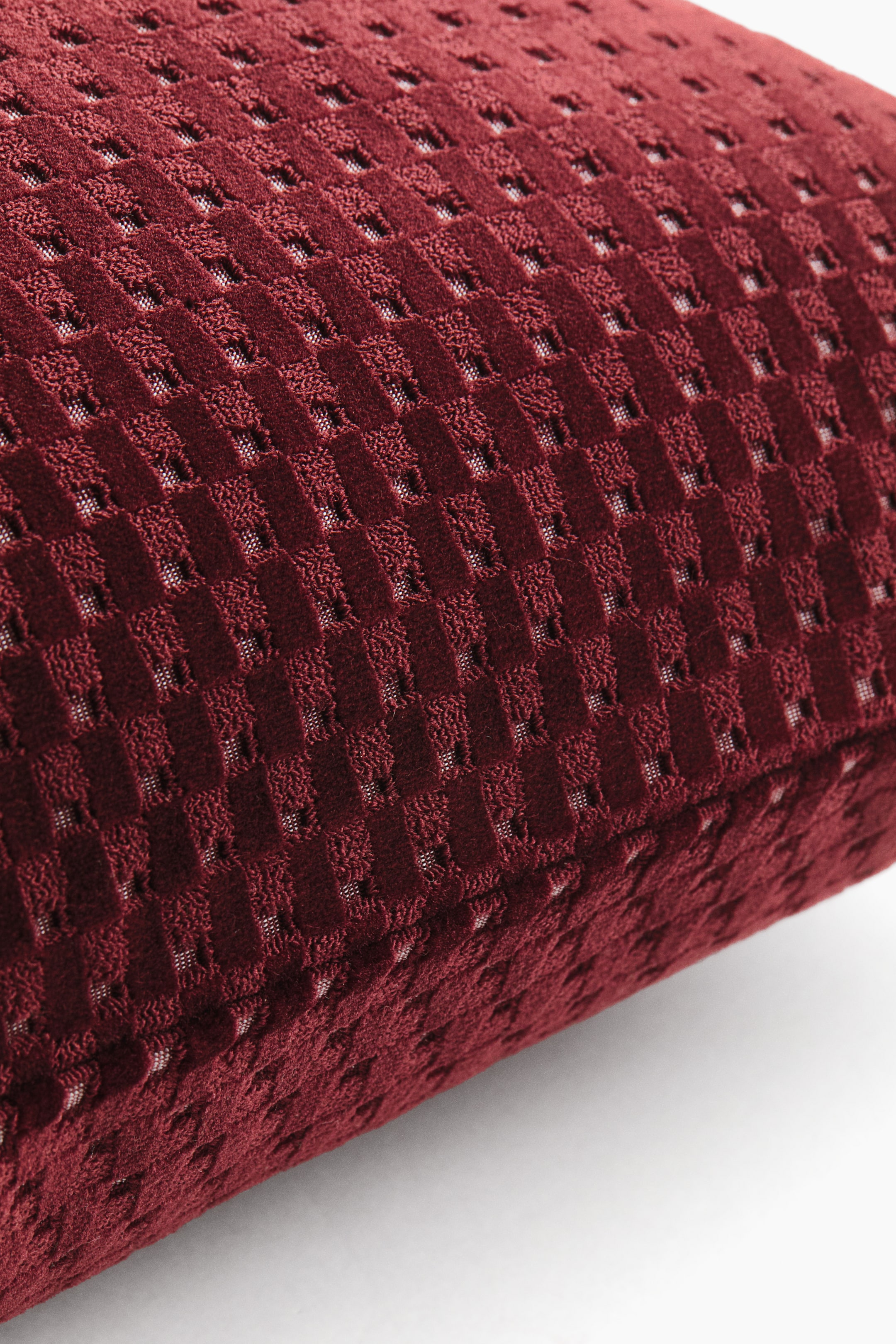 Housse de coussin en velours