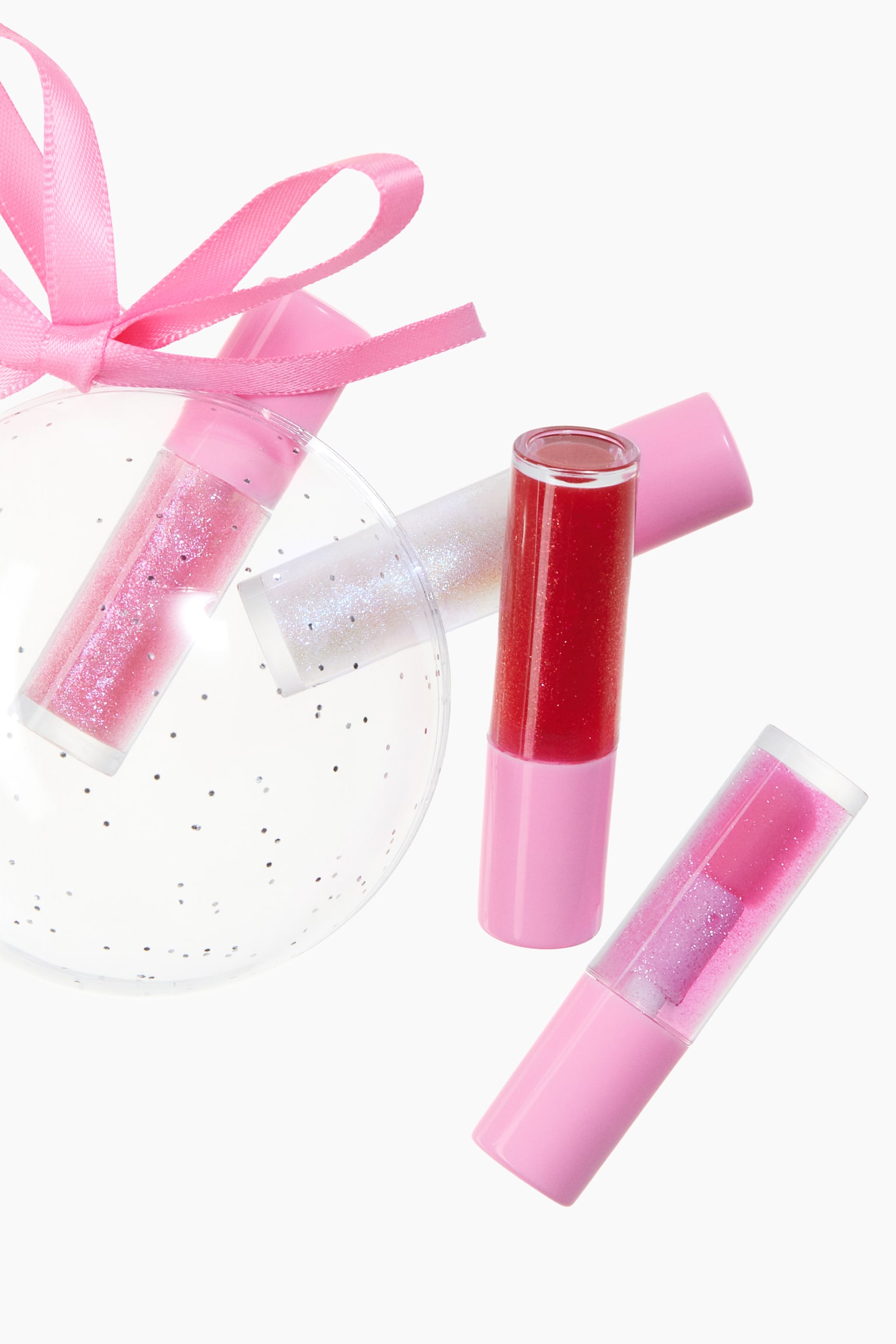 4-pack mini lip glosses - Pink - 2