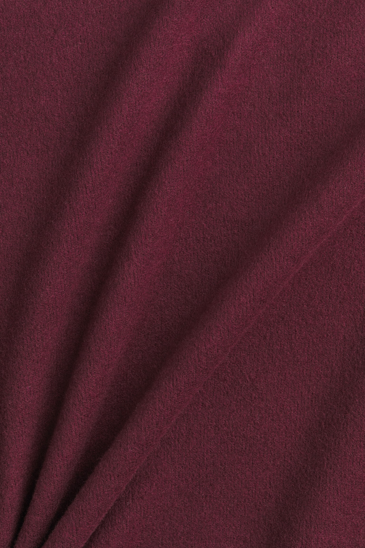 Женский свитшот H&M Oversized Sweatshirt, цвет: Бордовый — фото 5