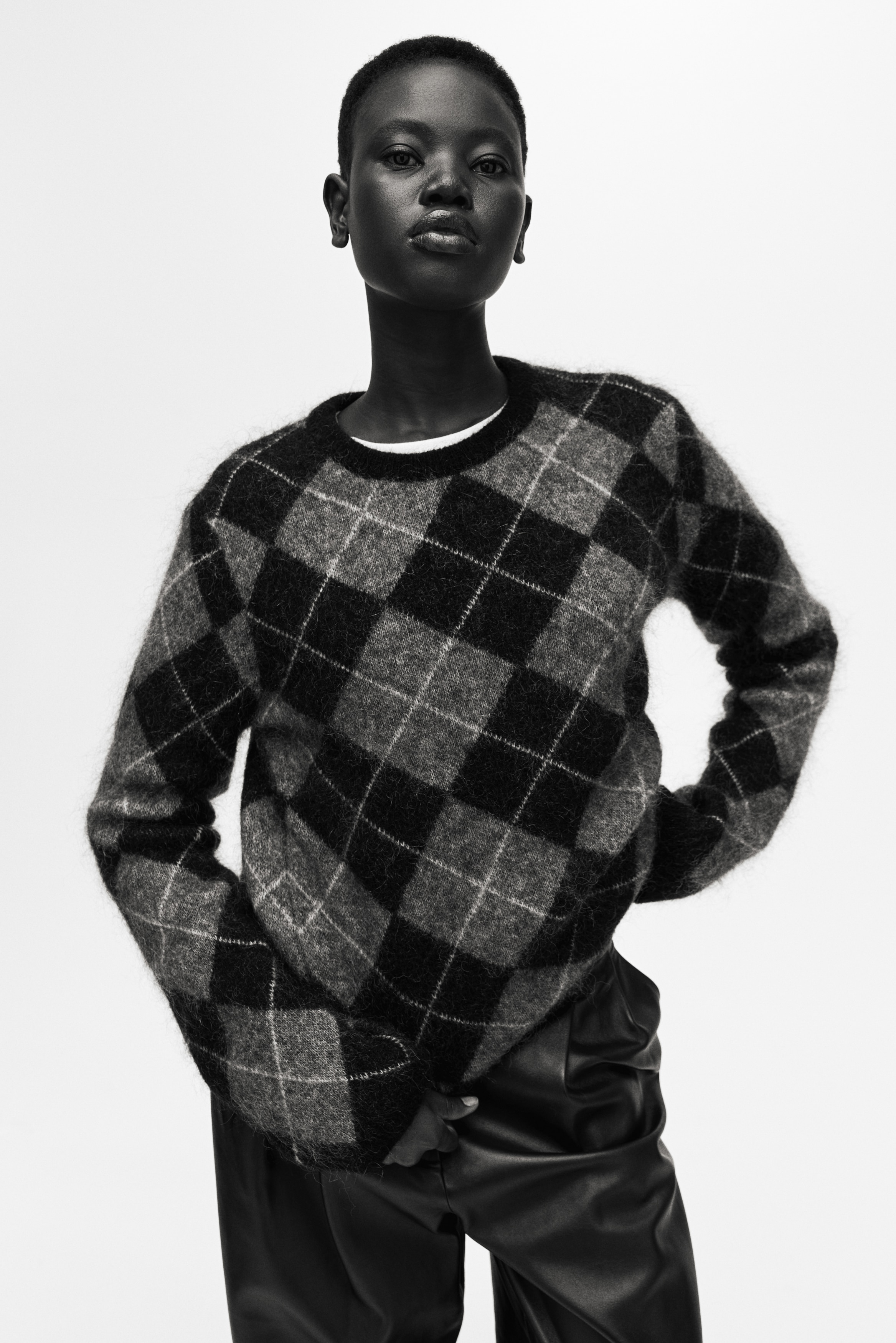 Mohair-blend jumper