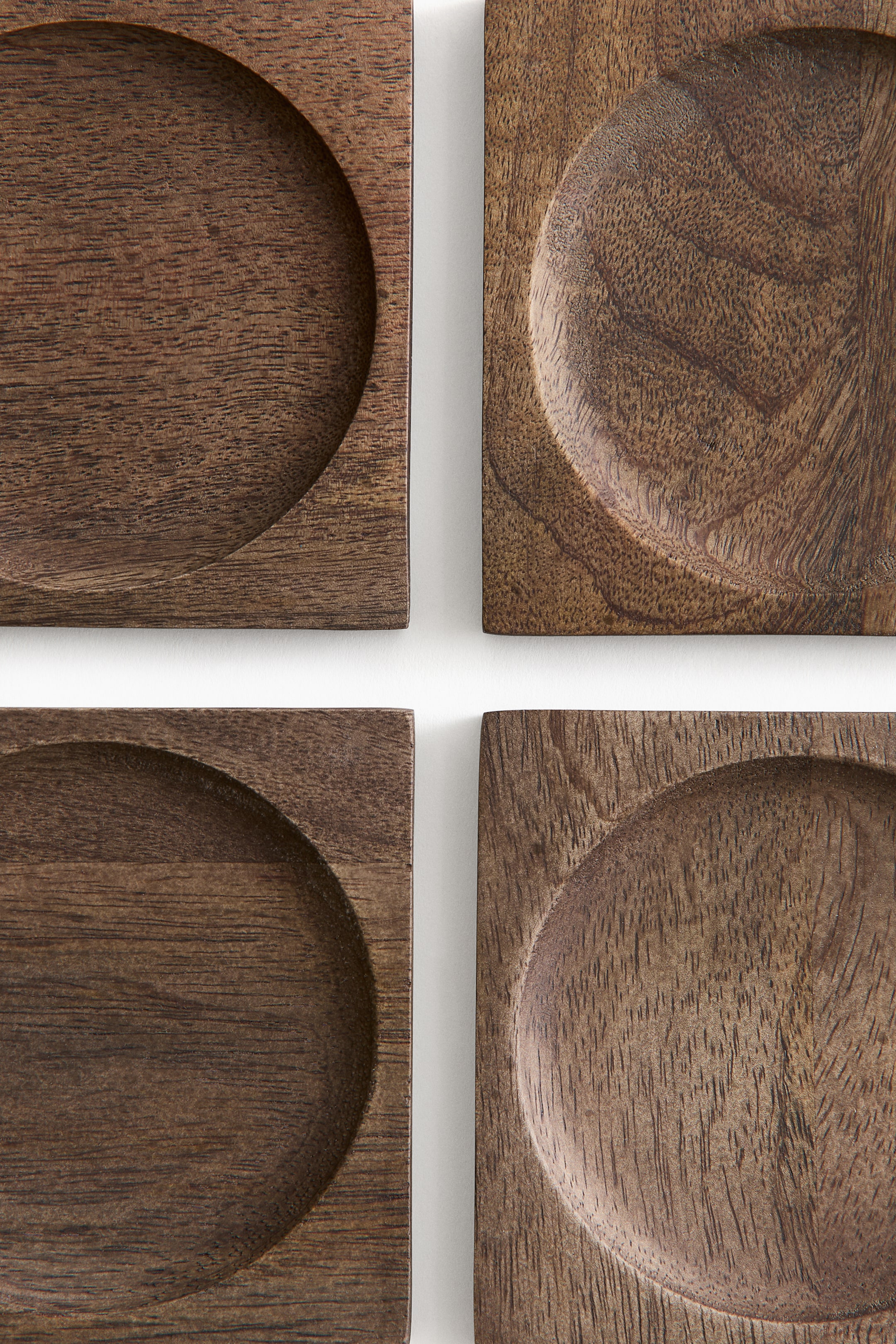 4-Pack Wooden Coasters