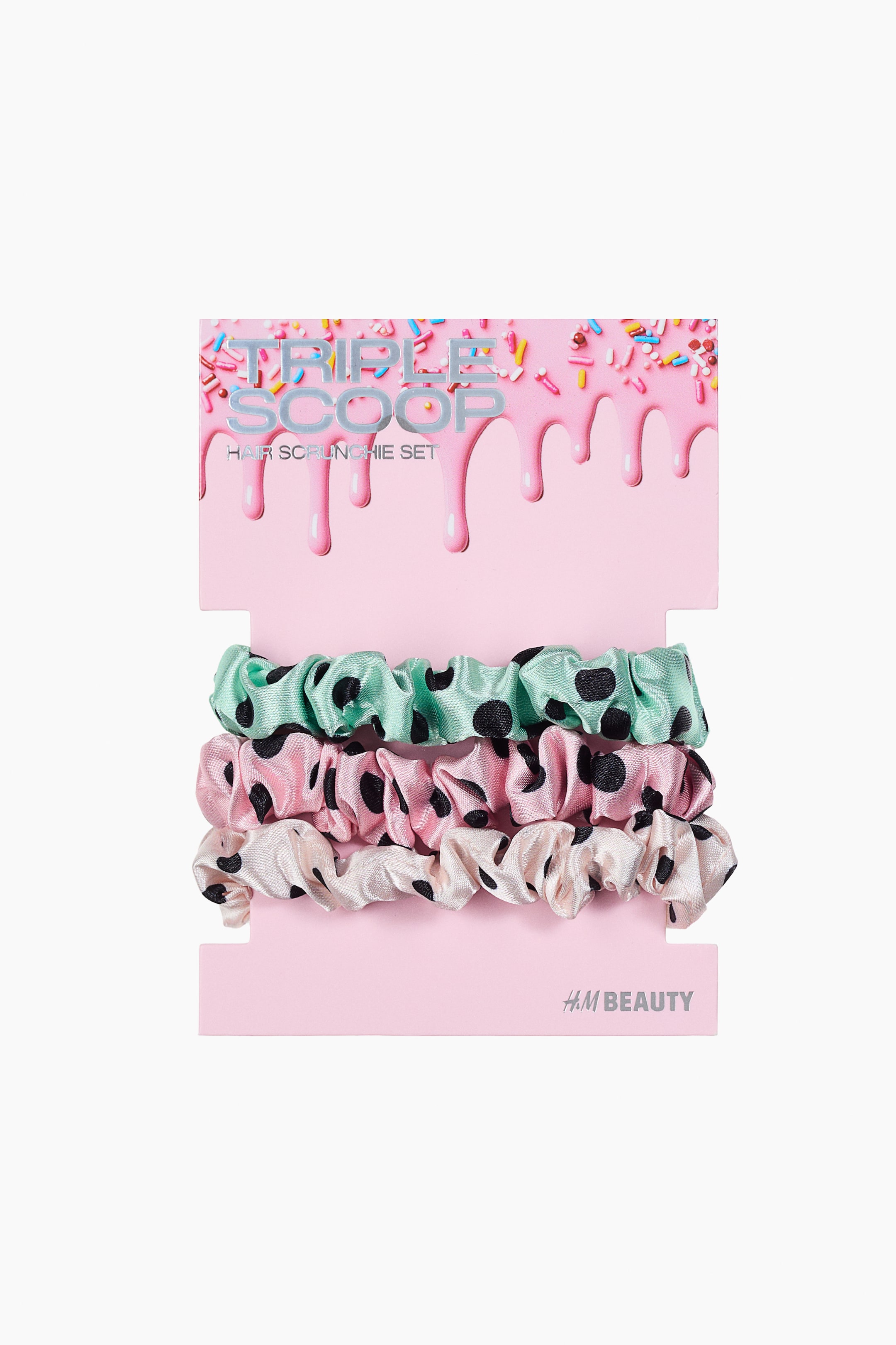 3-Pack Patterned Scrunchies