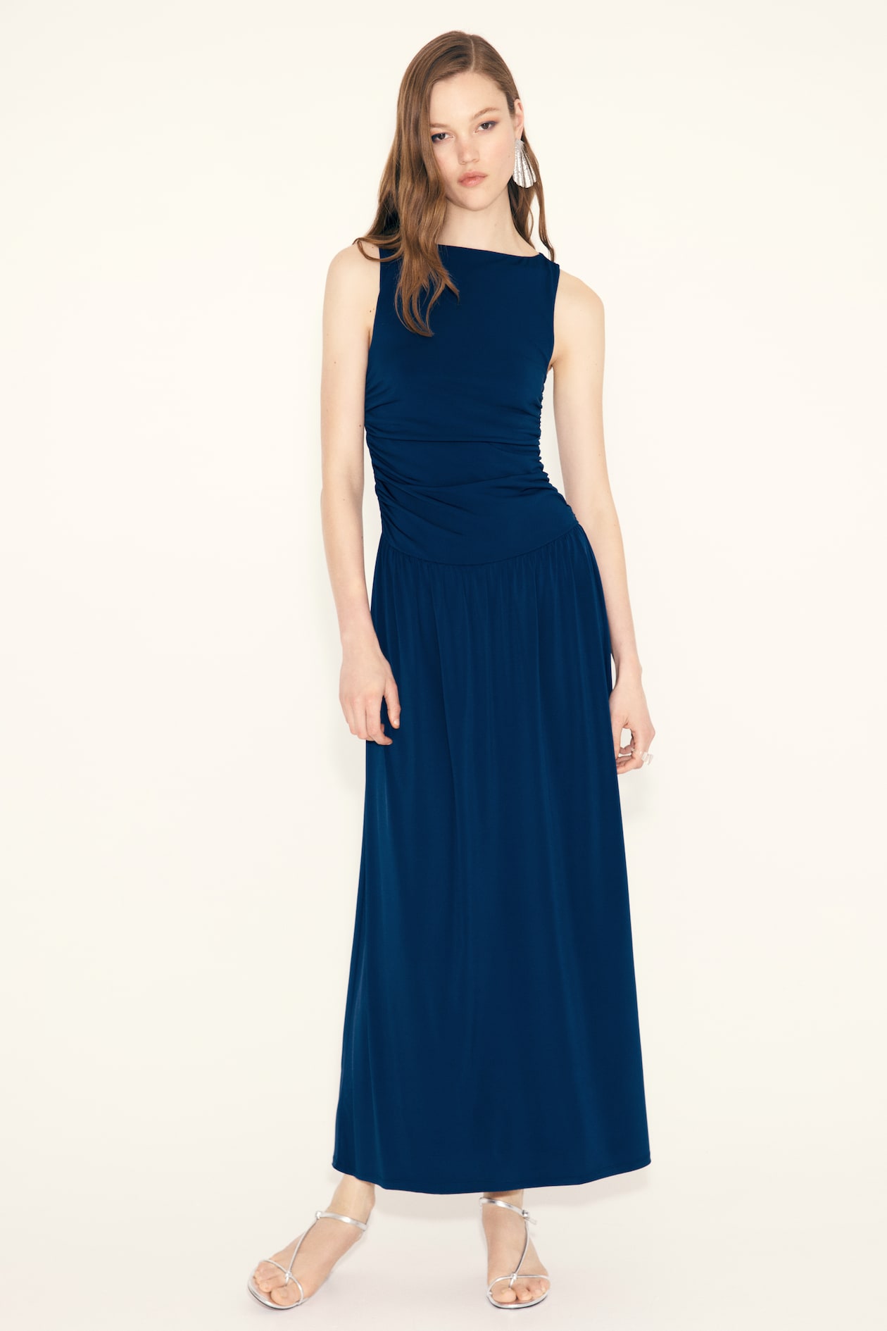 Draped Jersey Dress - image 4