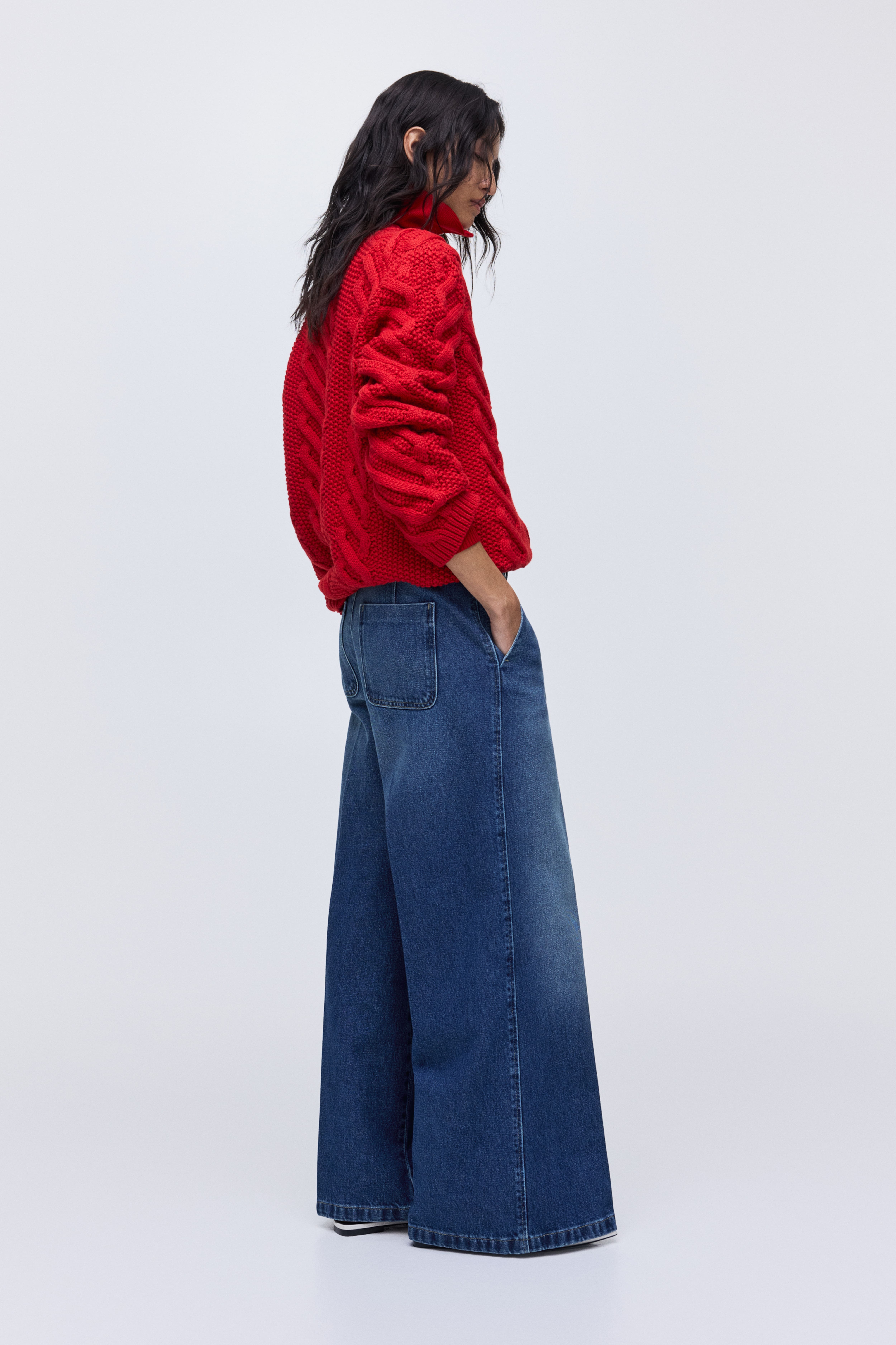 Super Wide High Jeans