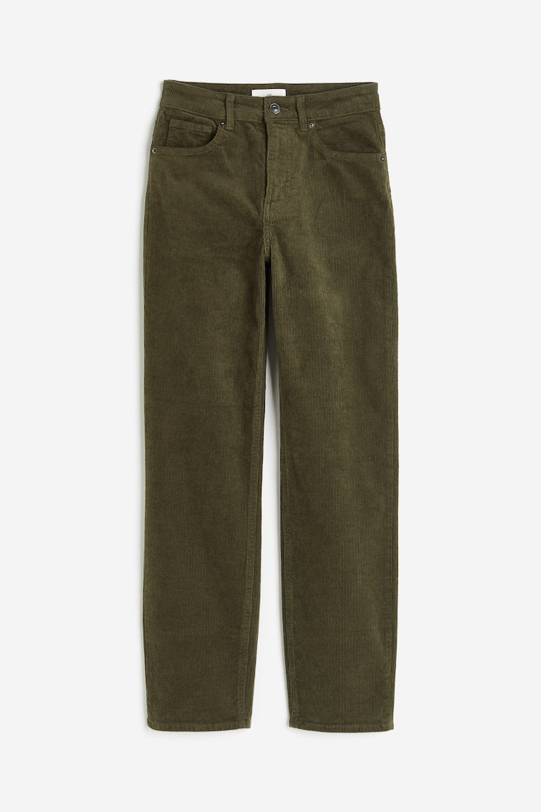 Corduroy trousers