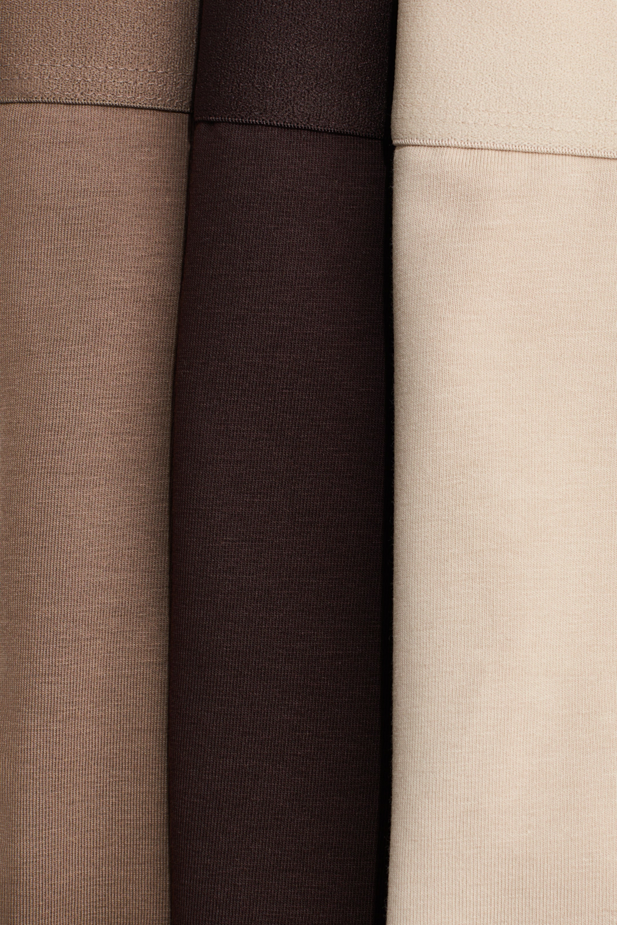 View larger image: 5-pack short trunks with Lycra® - Beige/Dark brown - Men | H&M 3