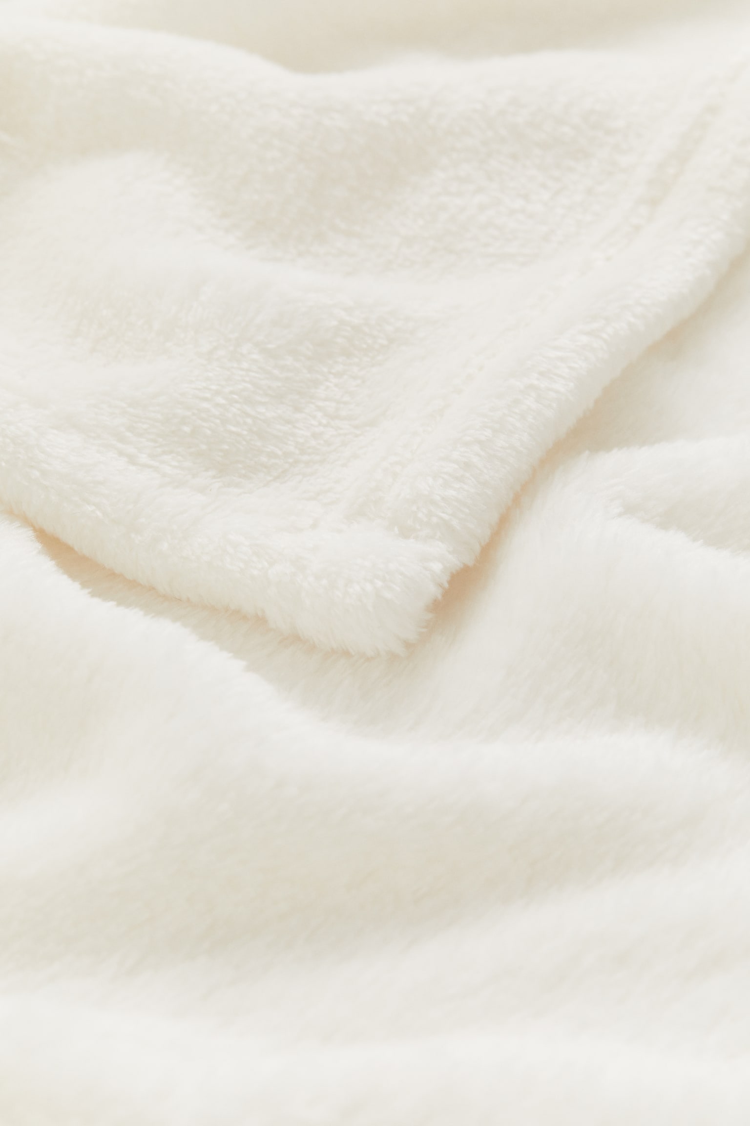 Fleece blanket - White/Light mole/Light pink - 3