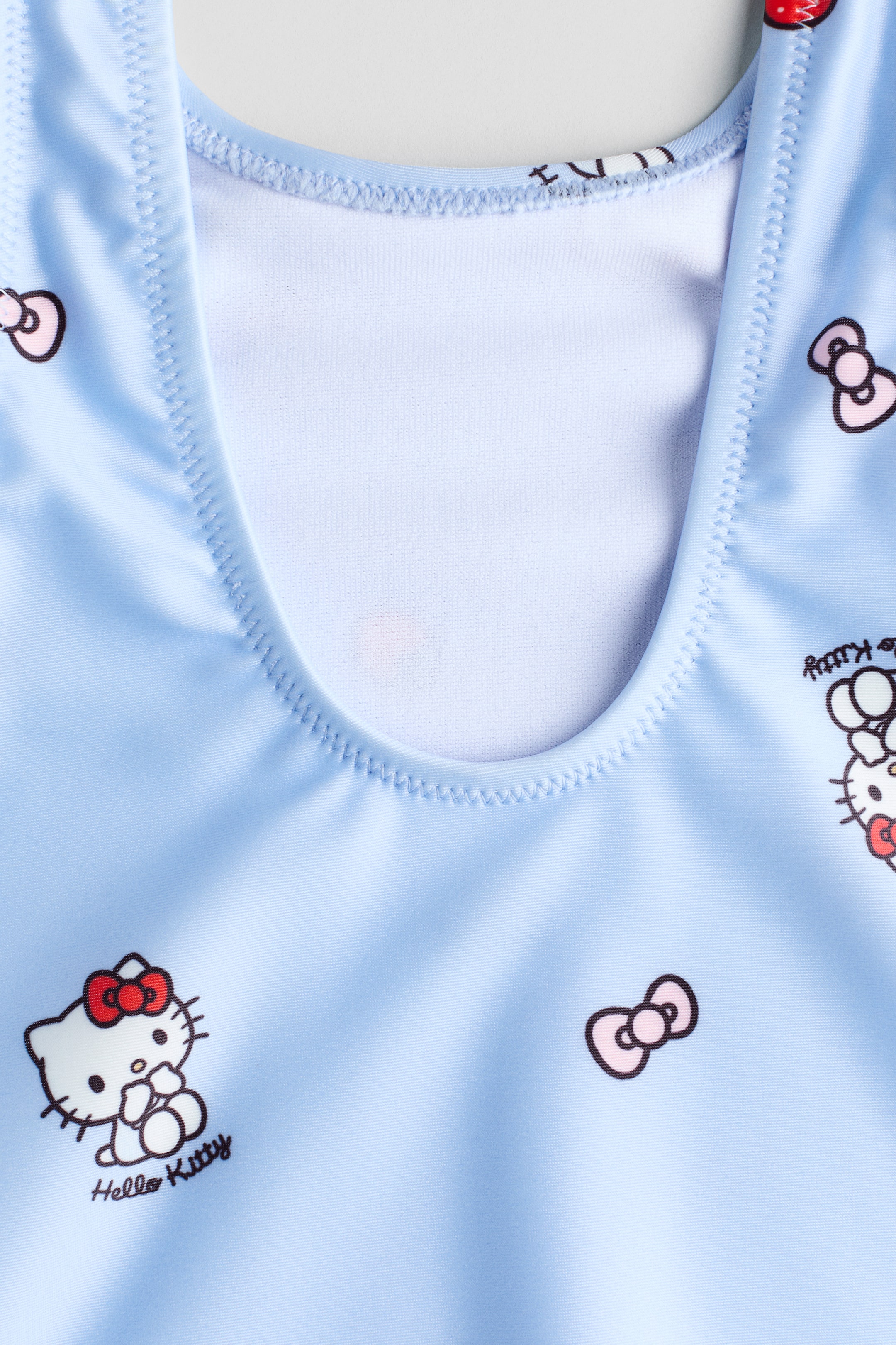 Printed Knot-Detail Swimsuit