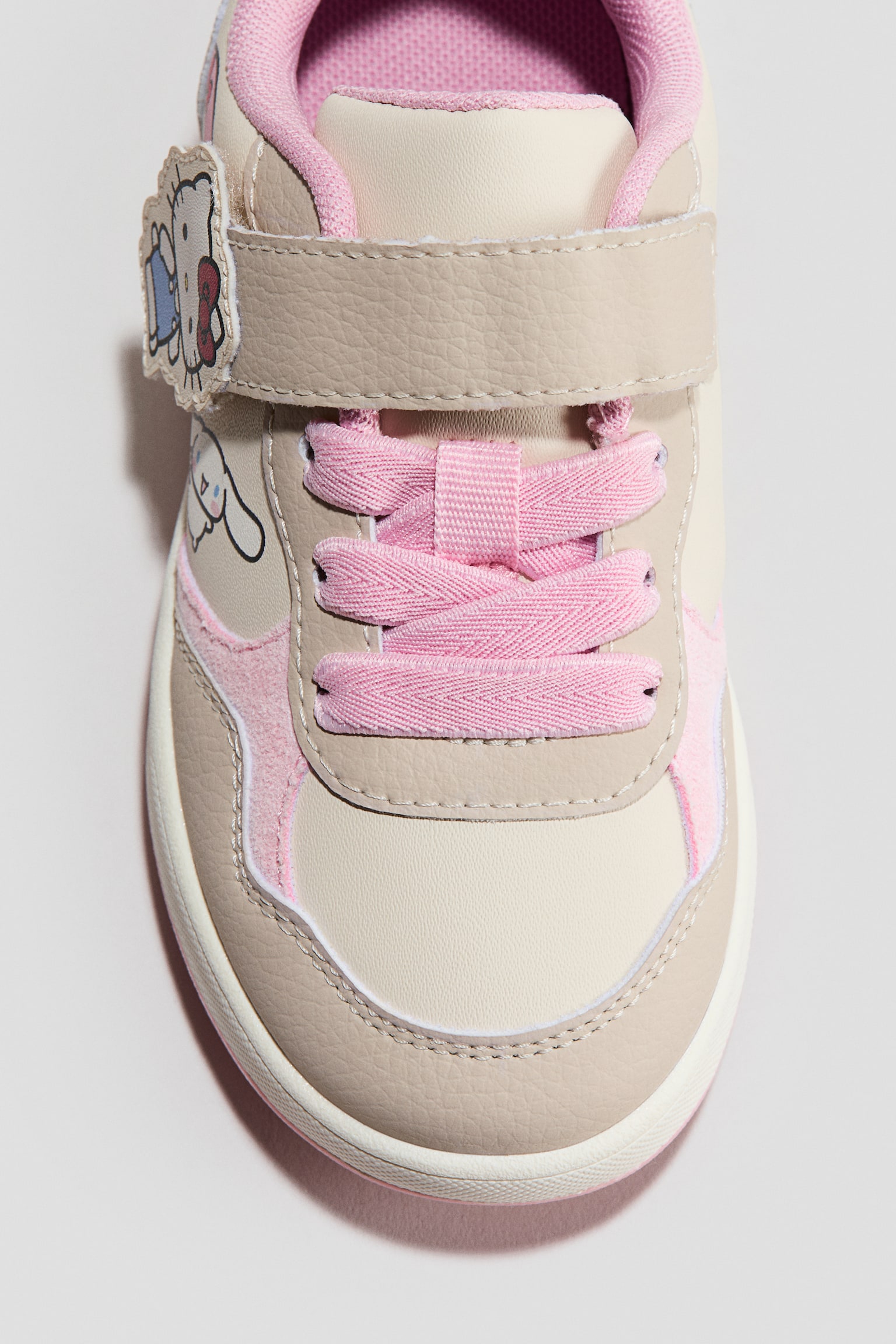 圖案運動鞋 - 淺米色/Hello Kitty - 2