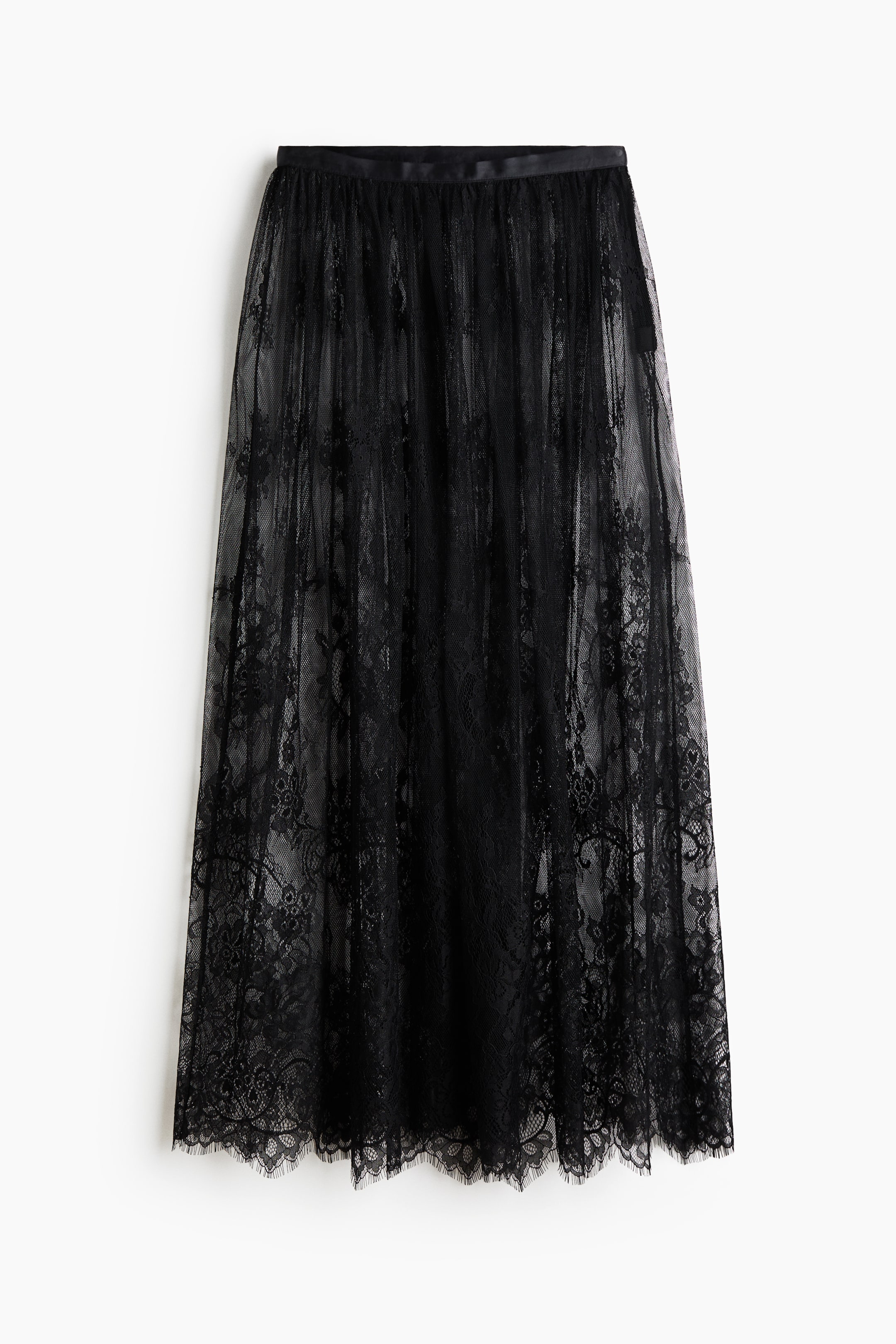 View larger image: Lace Skirt - Black - Ladies | H&M US 4