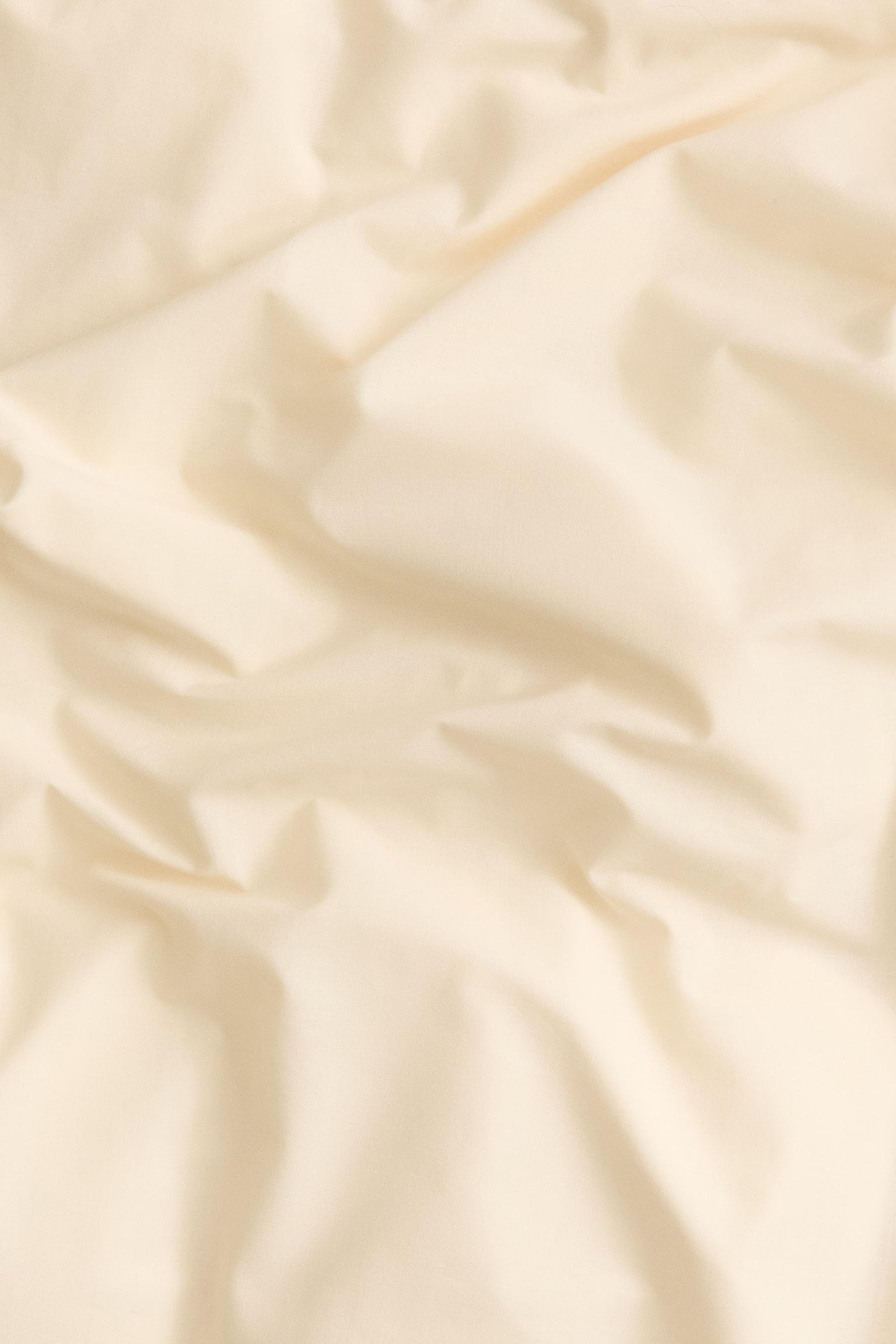 Single cotton duvet cover set - Yellow/Light dusty pink/Brown/White - 4